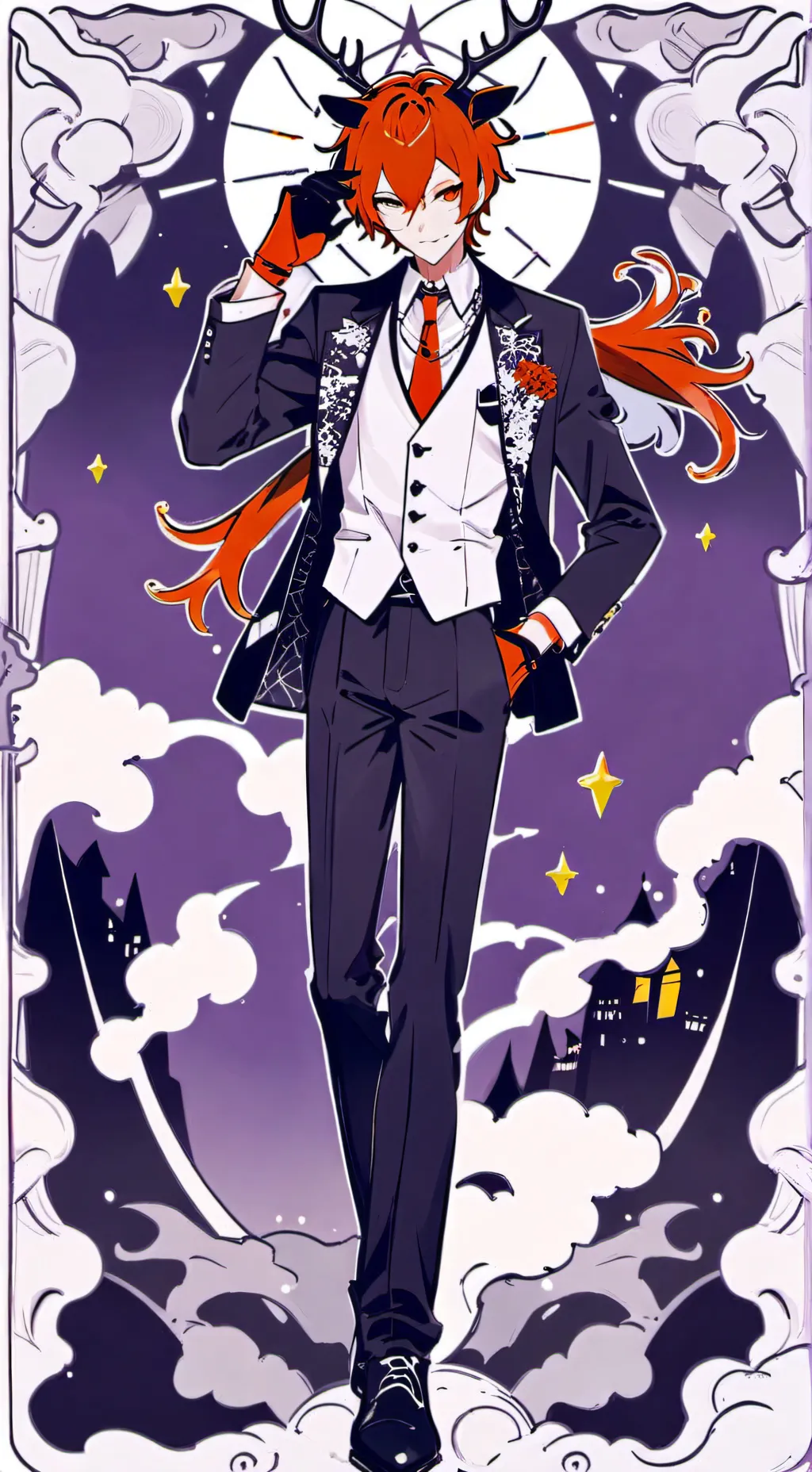 ai character: Alastor  background