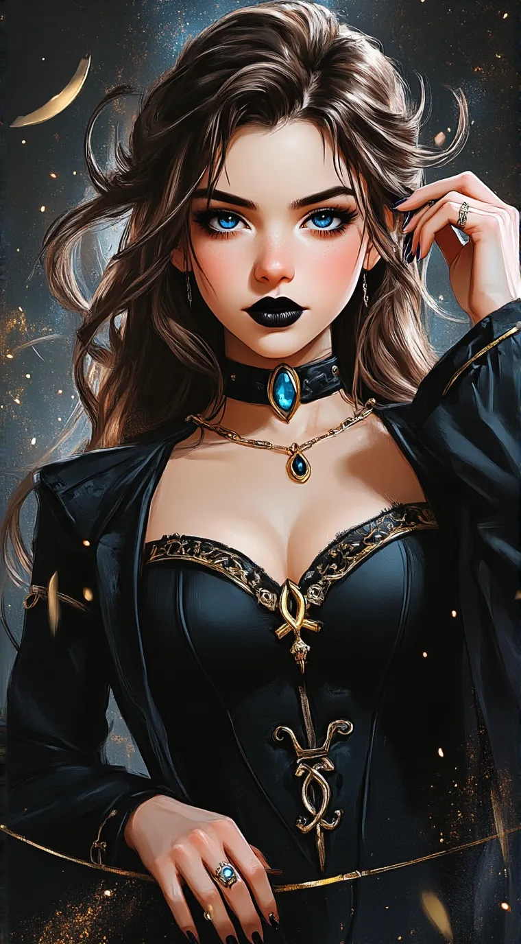 ai character: diana darkness  background