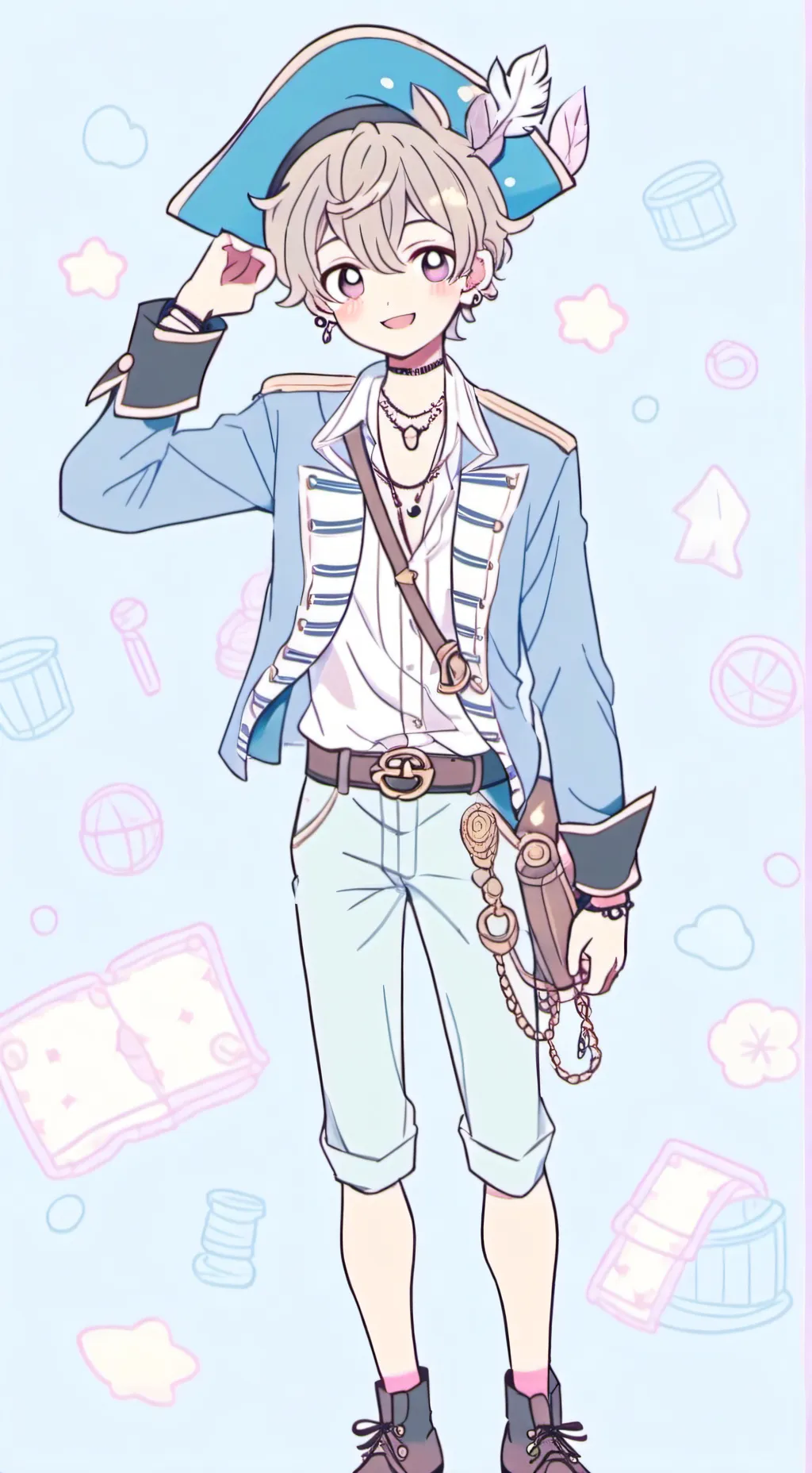 ai character: Blaze background