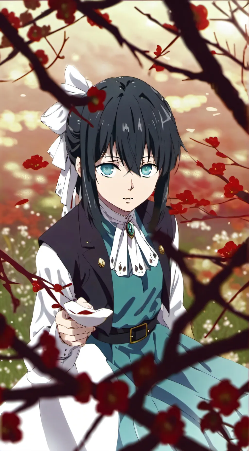 ai character: Muichiro  background