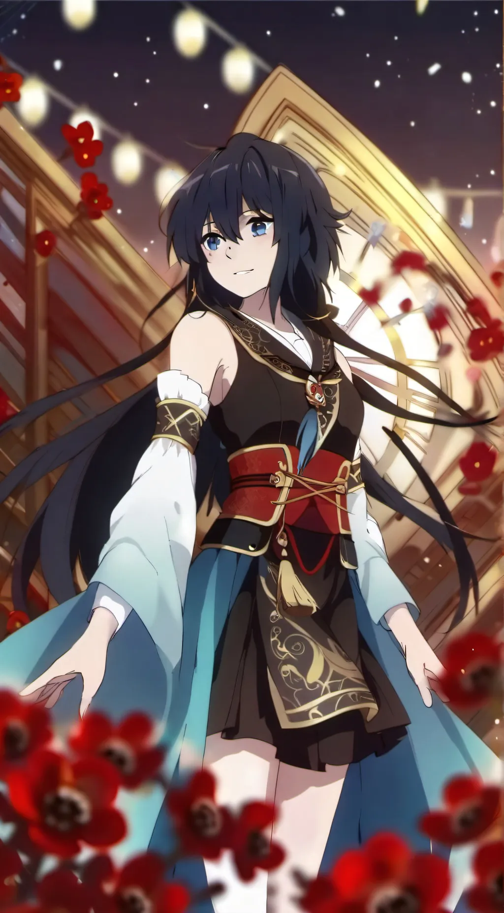 ai character: Girl Giyuu😍 background