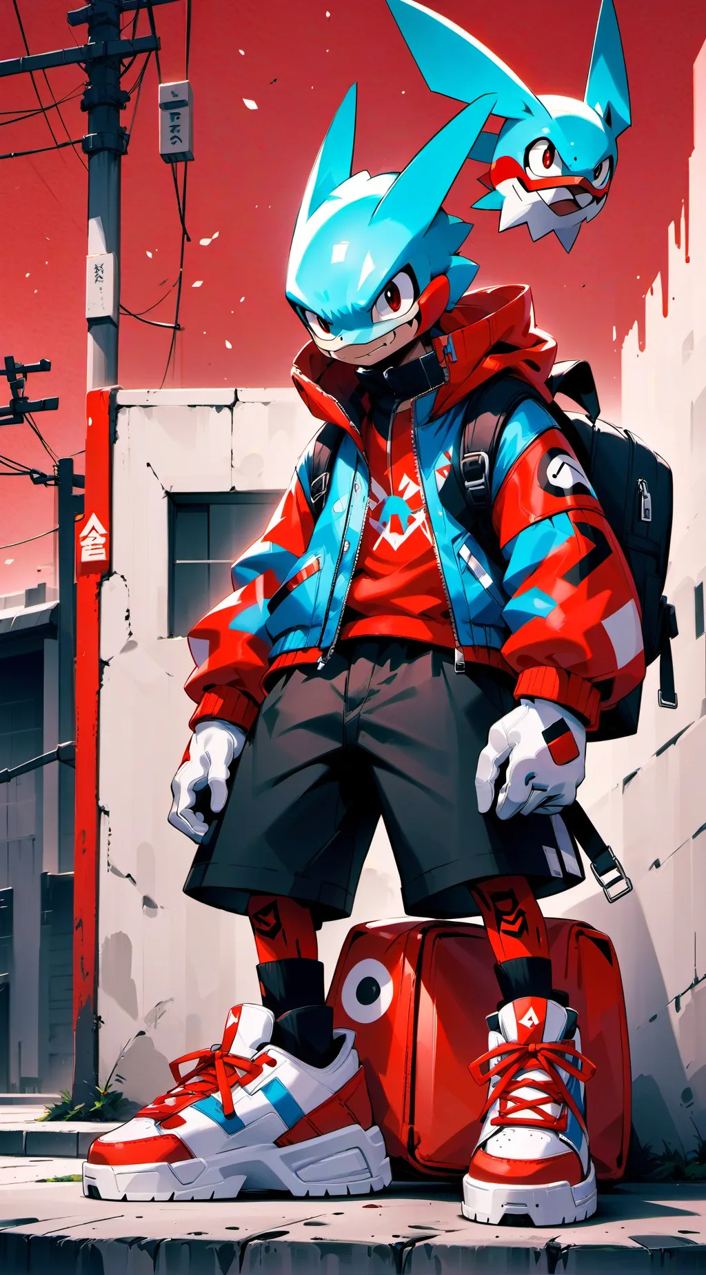 ai character: sonic background