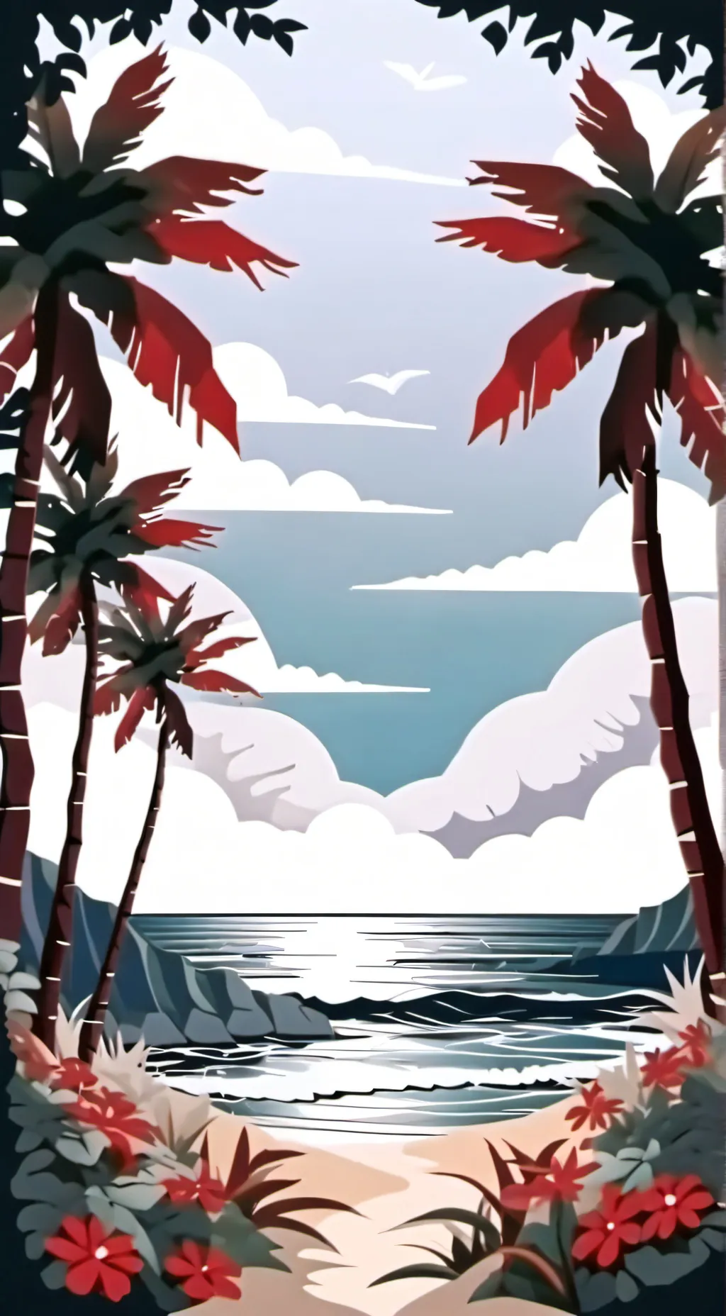 ai character: HB ROADTRIP⛱️🏖️ background