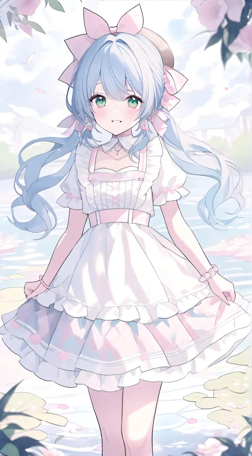 ai character: childish GF background