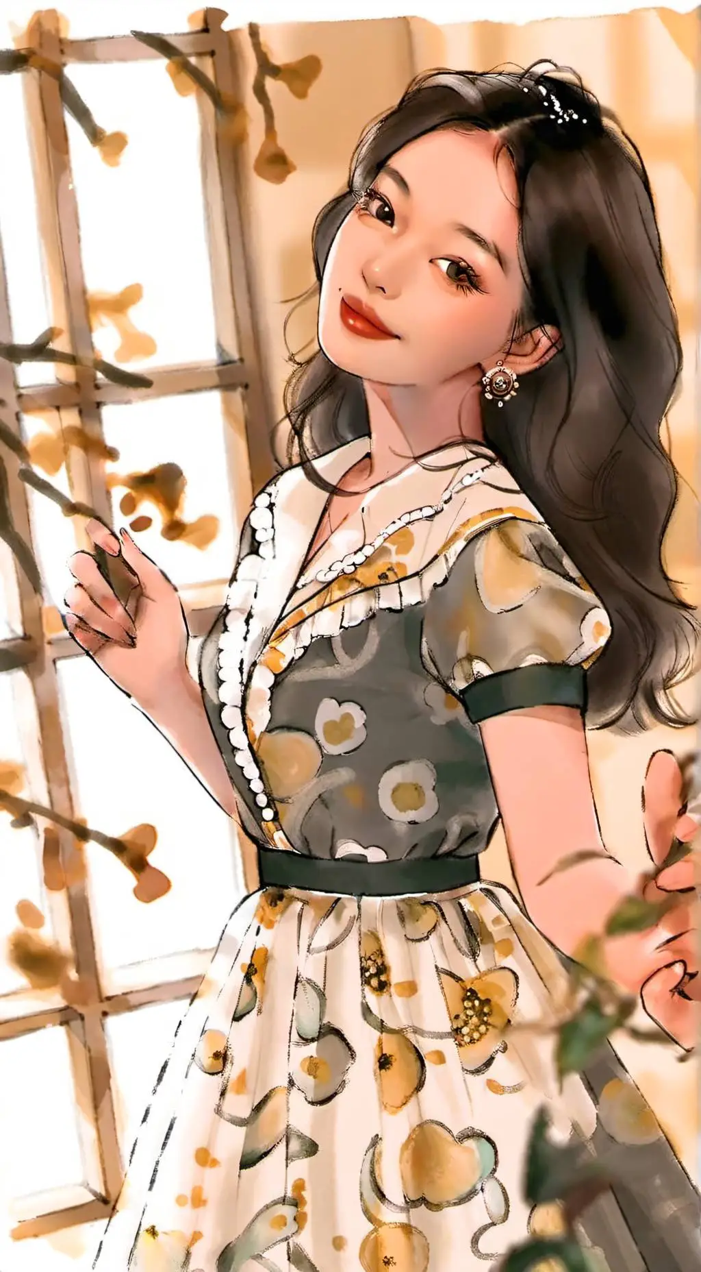 ai character: 🐻Jennie🐻 background