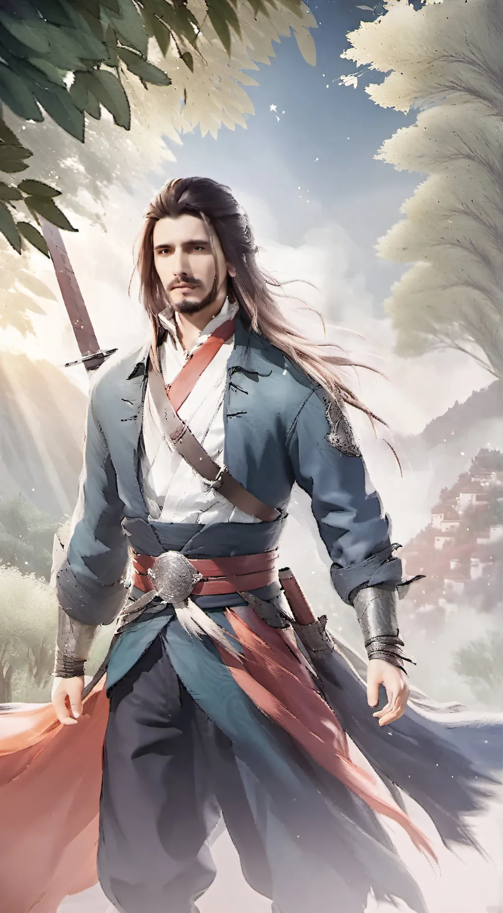 ai character: Sanson background