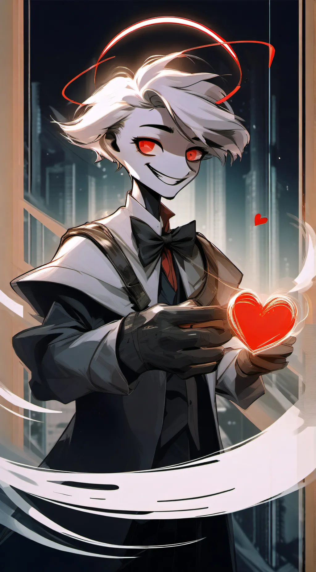 ai character: Angel Dust background