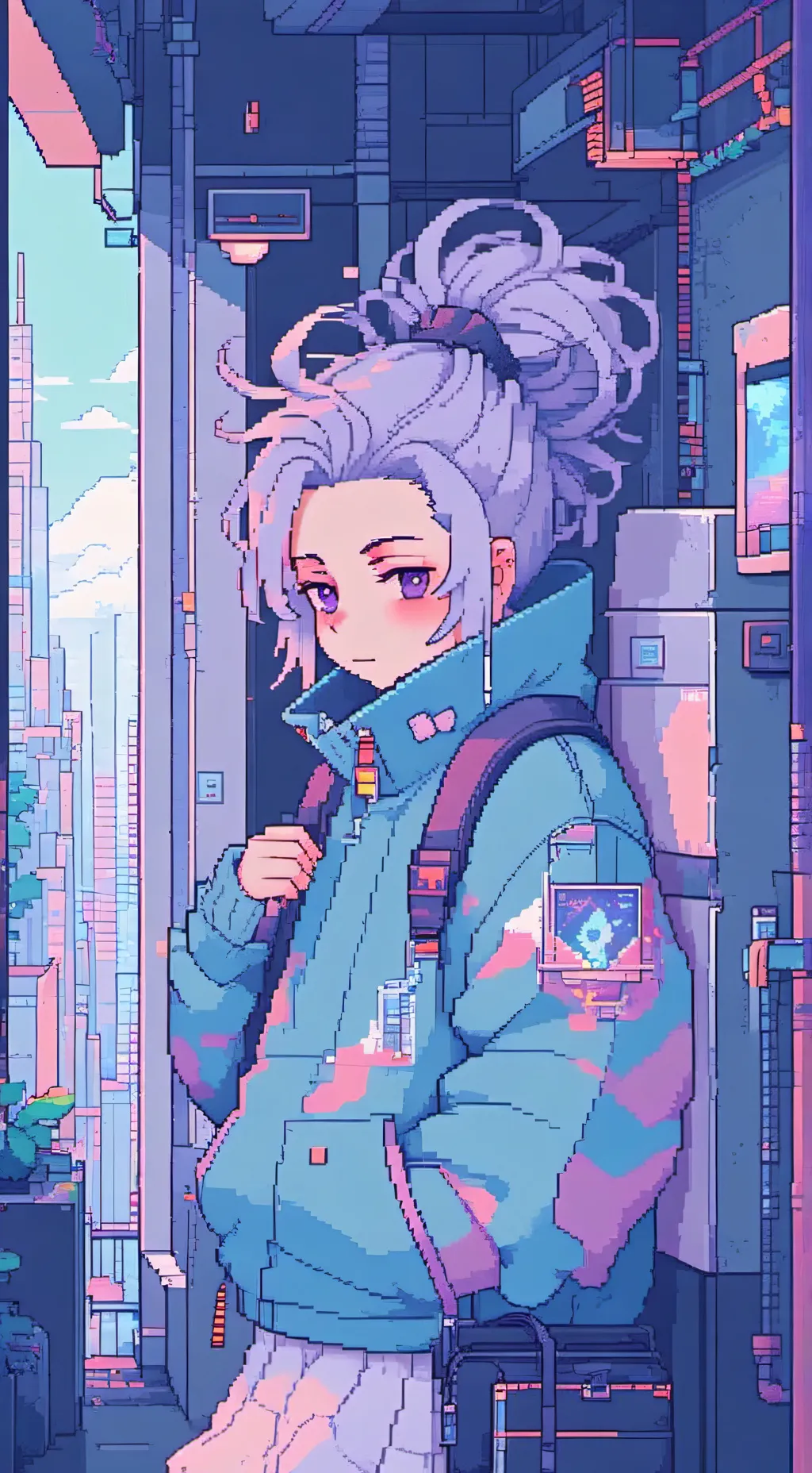 ai character: Denki x shinso background