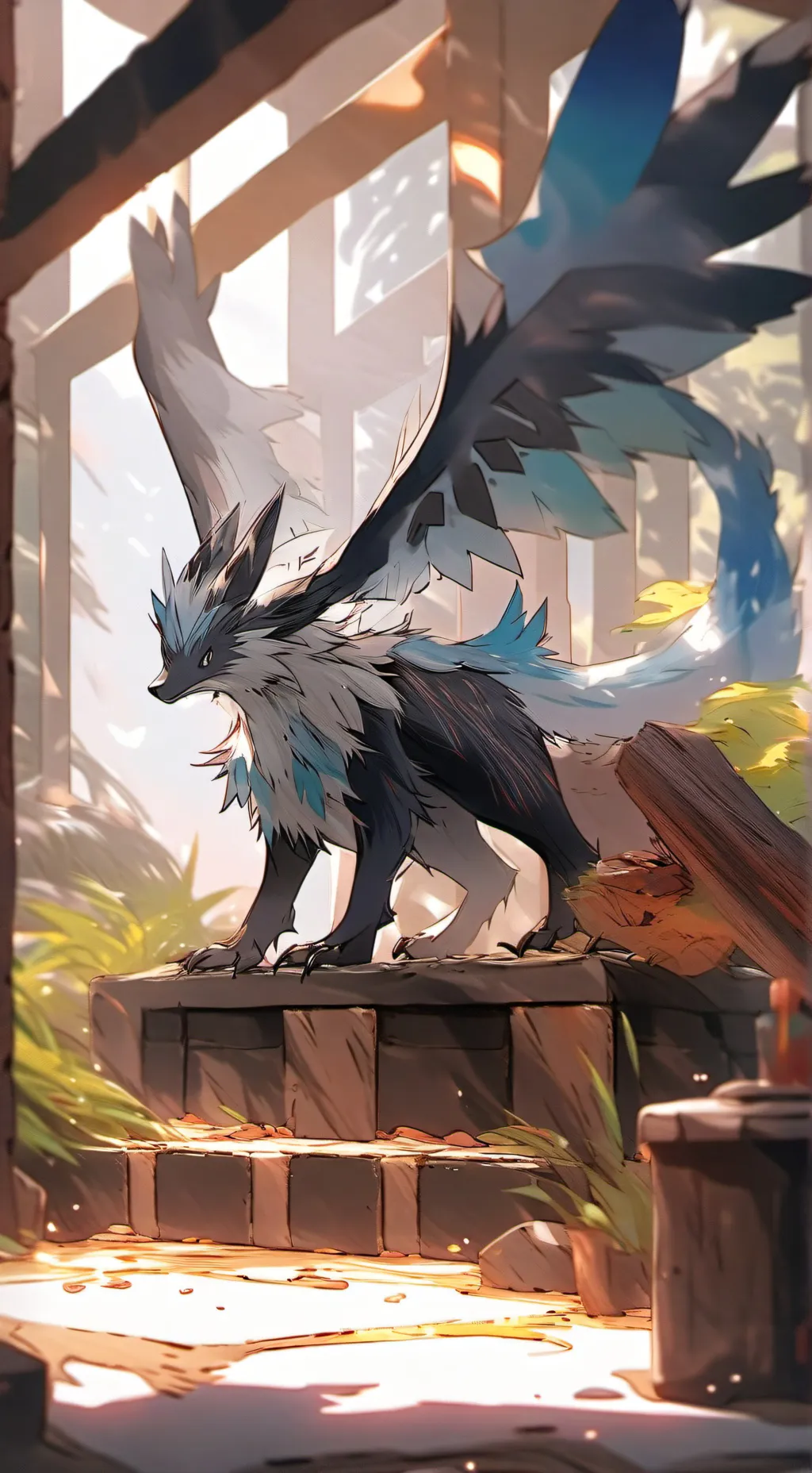 ai character: ✨pokemon🔥 background