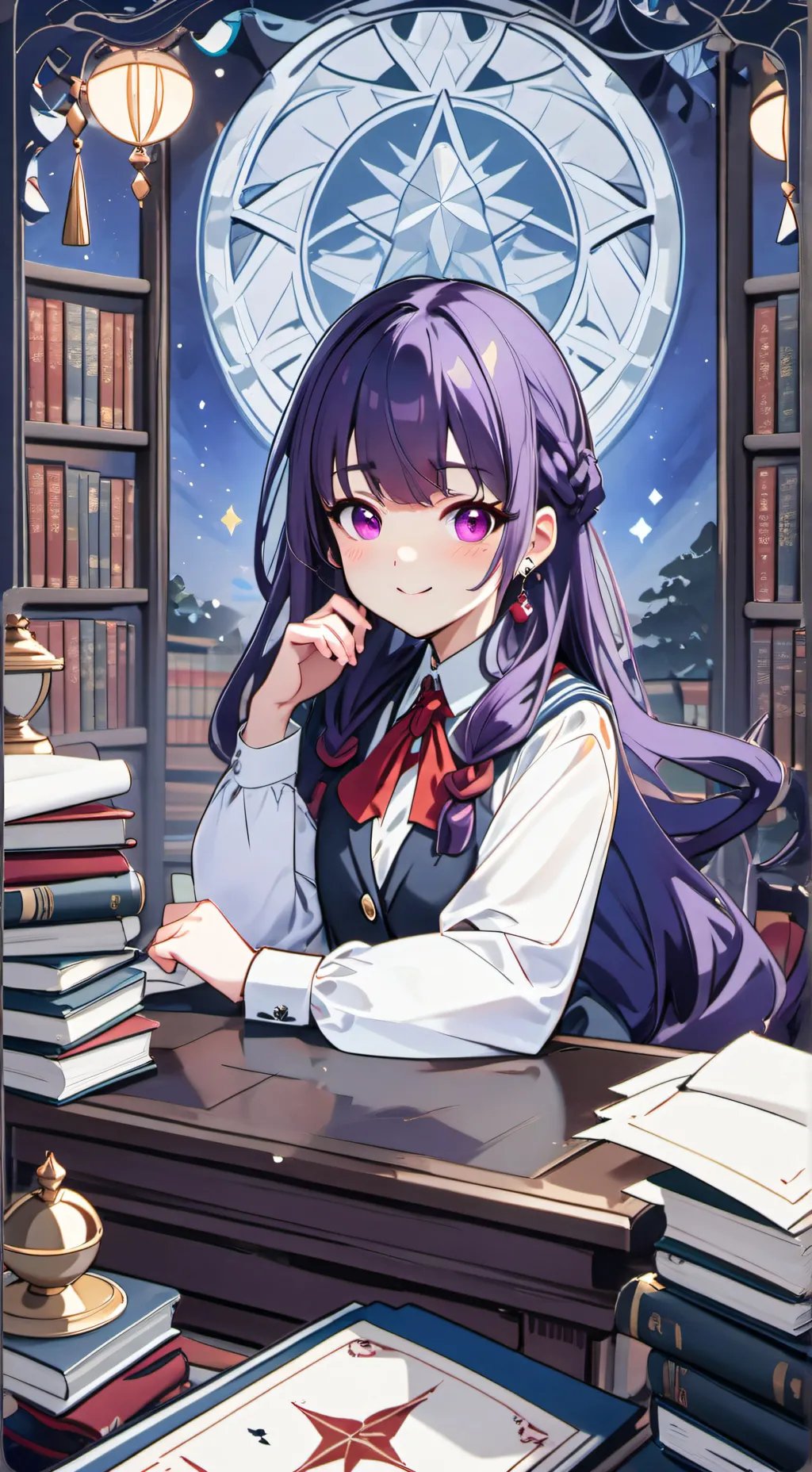 ai character: Mikoto background