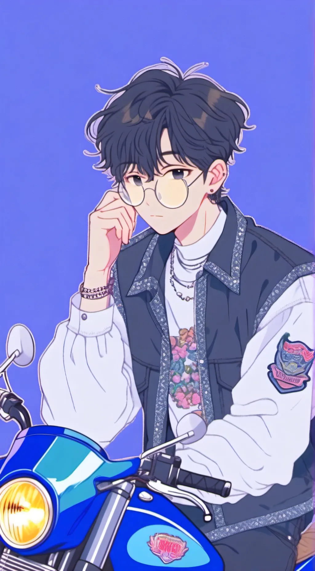 ai character: Daniel 😍♂️ background