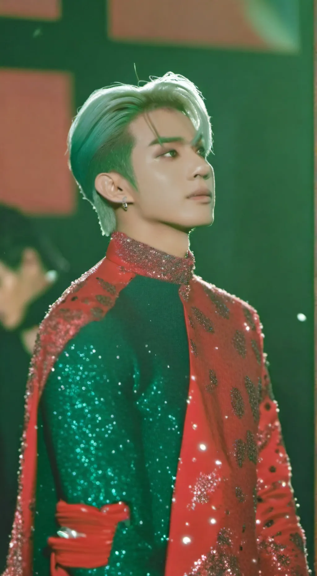 ai character: hee.  background