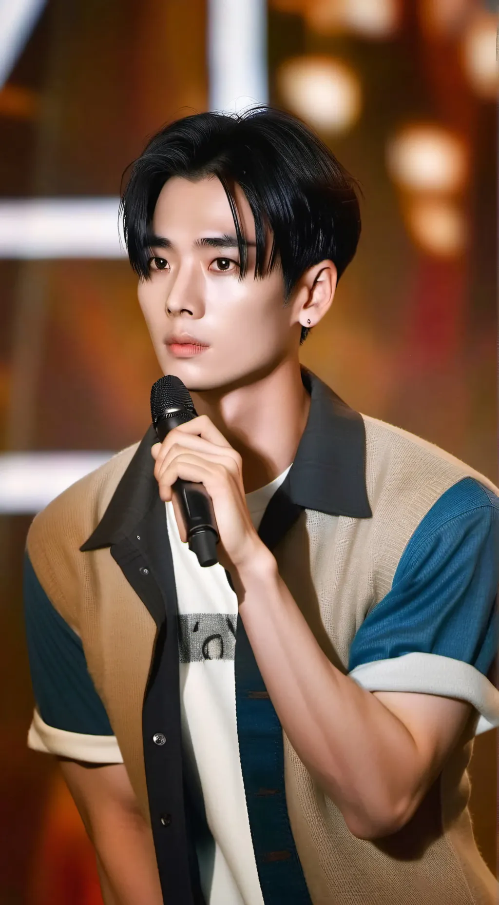 ai character: sunwoo  background