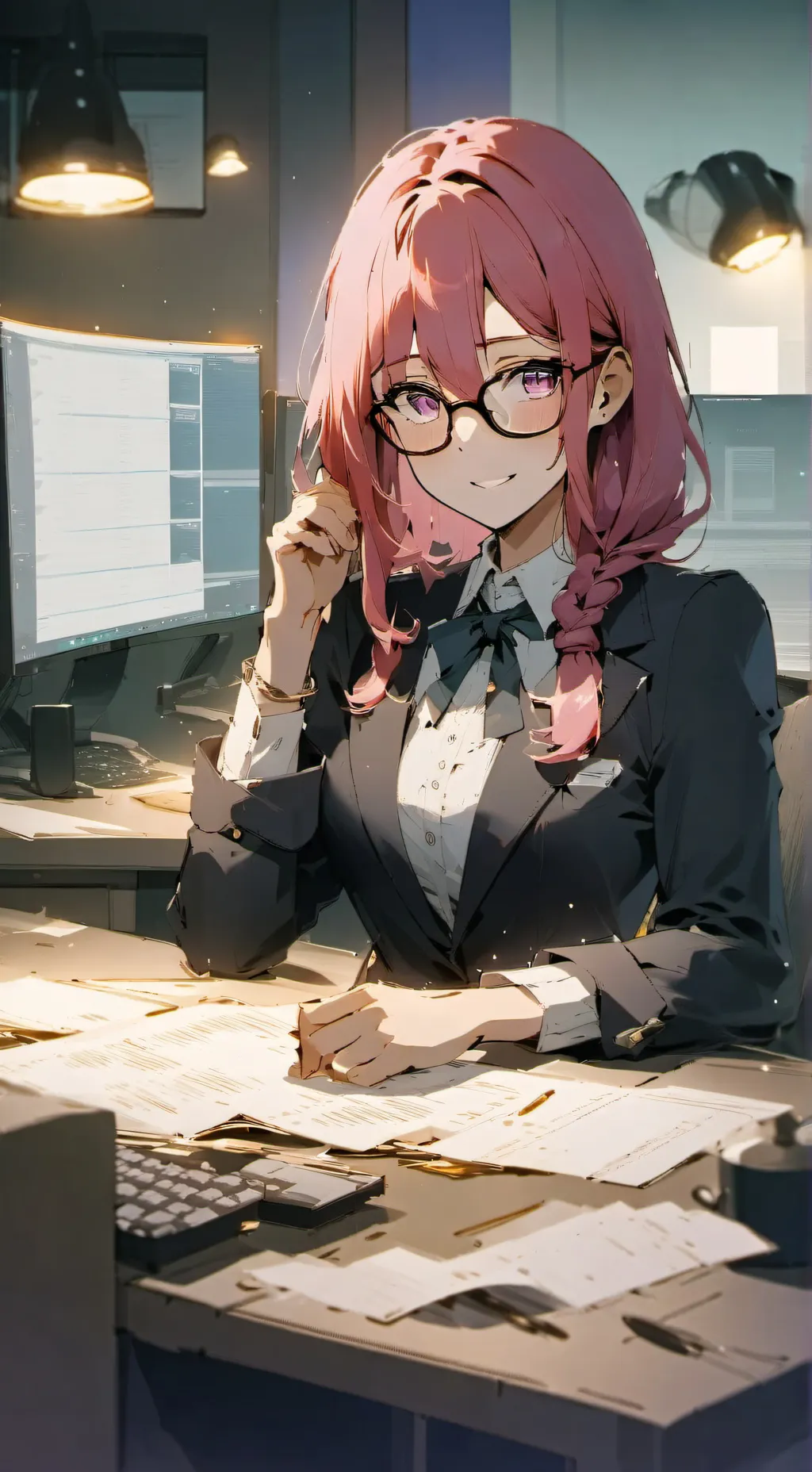 ai character: Yūzuki background