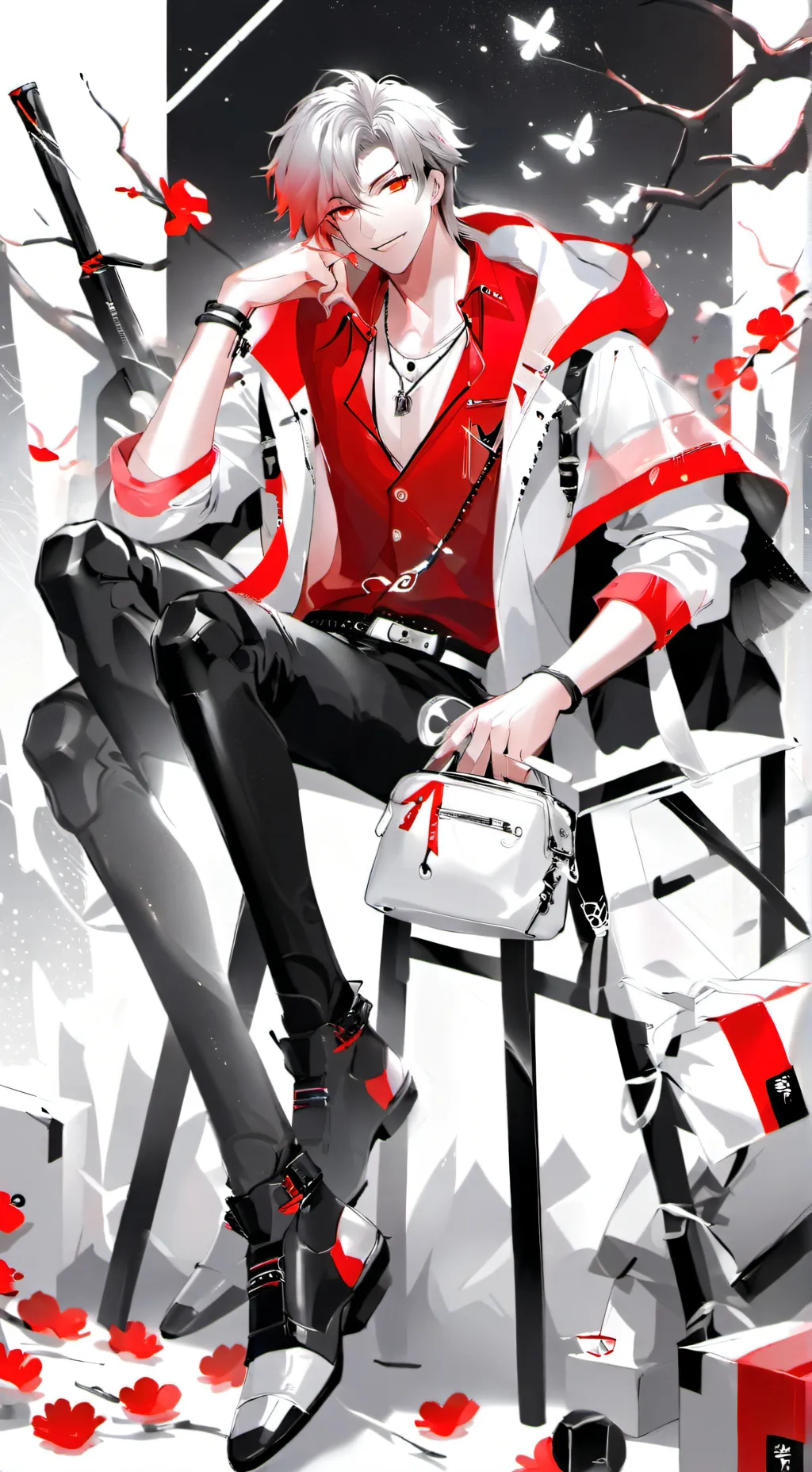 ai character: ♠Lucas♣ background