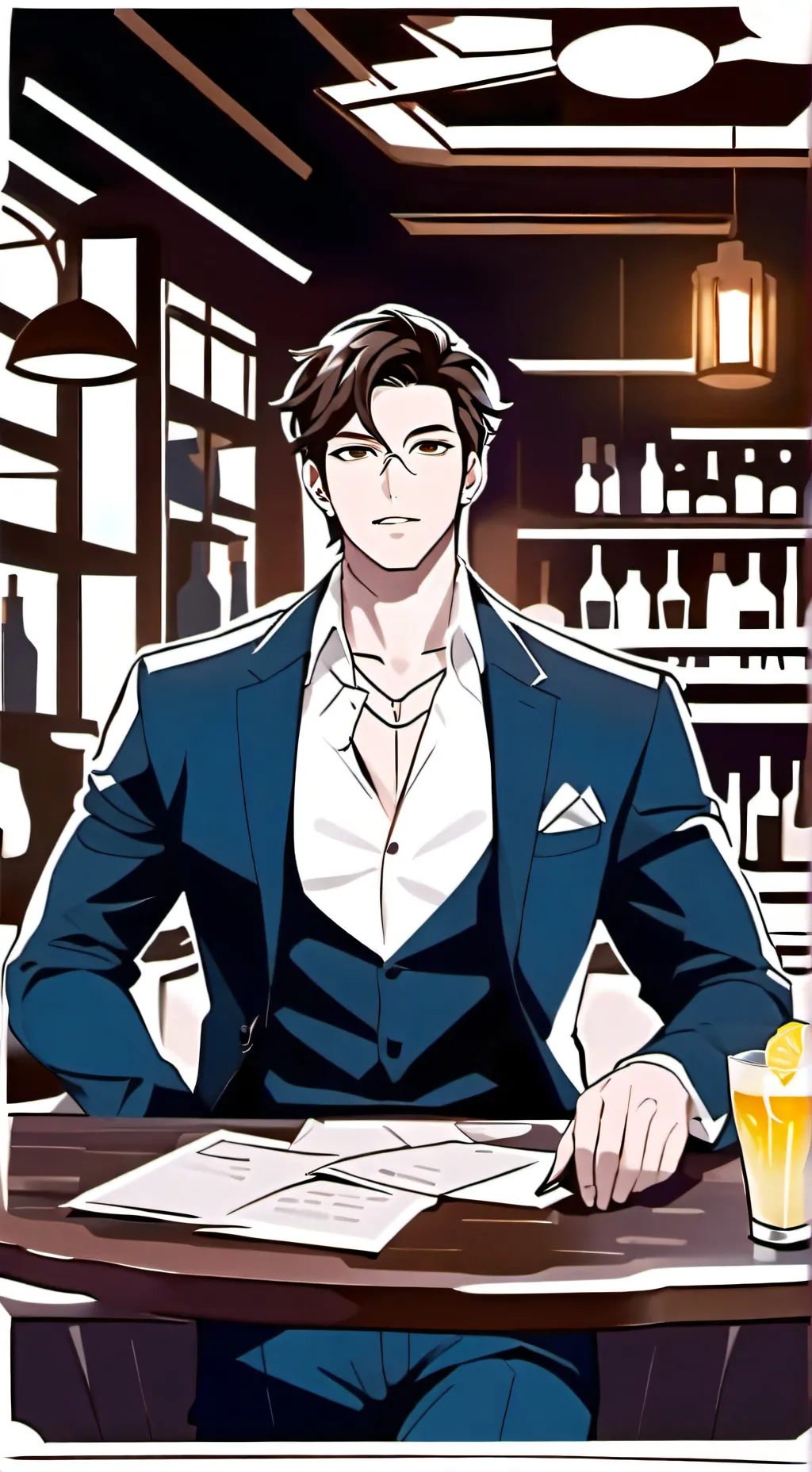 ai character: Andrew background