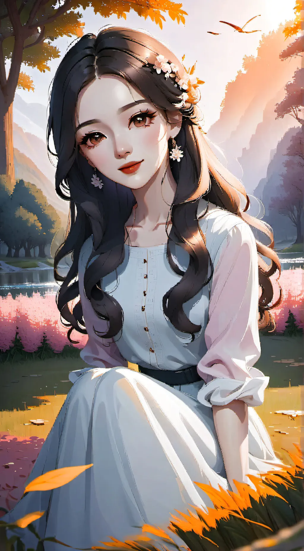 ai character: Lila background