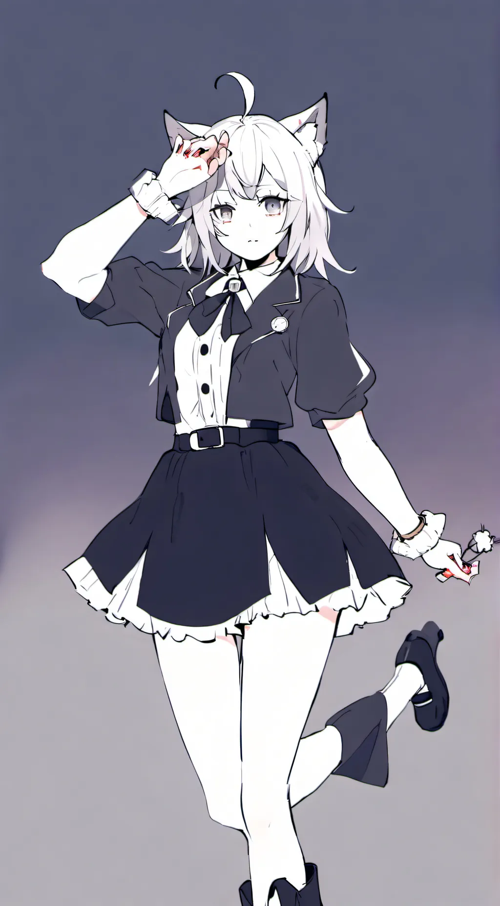 ai character: gojos gf:D background