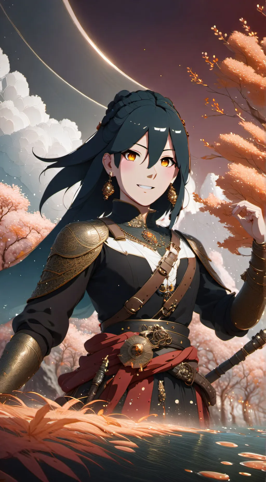 ai character: Kiyomi  background