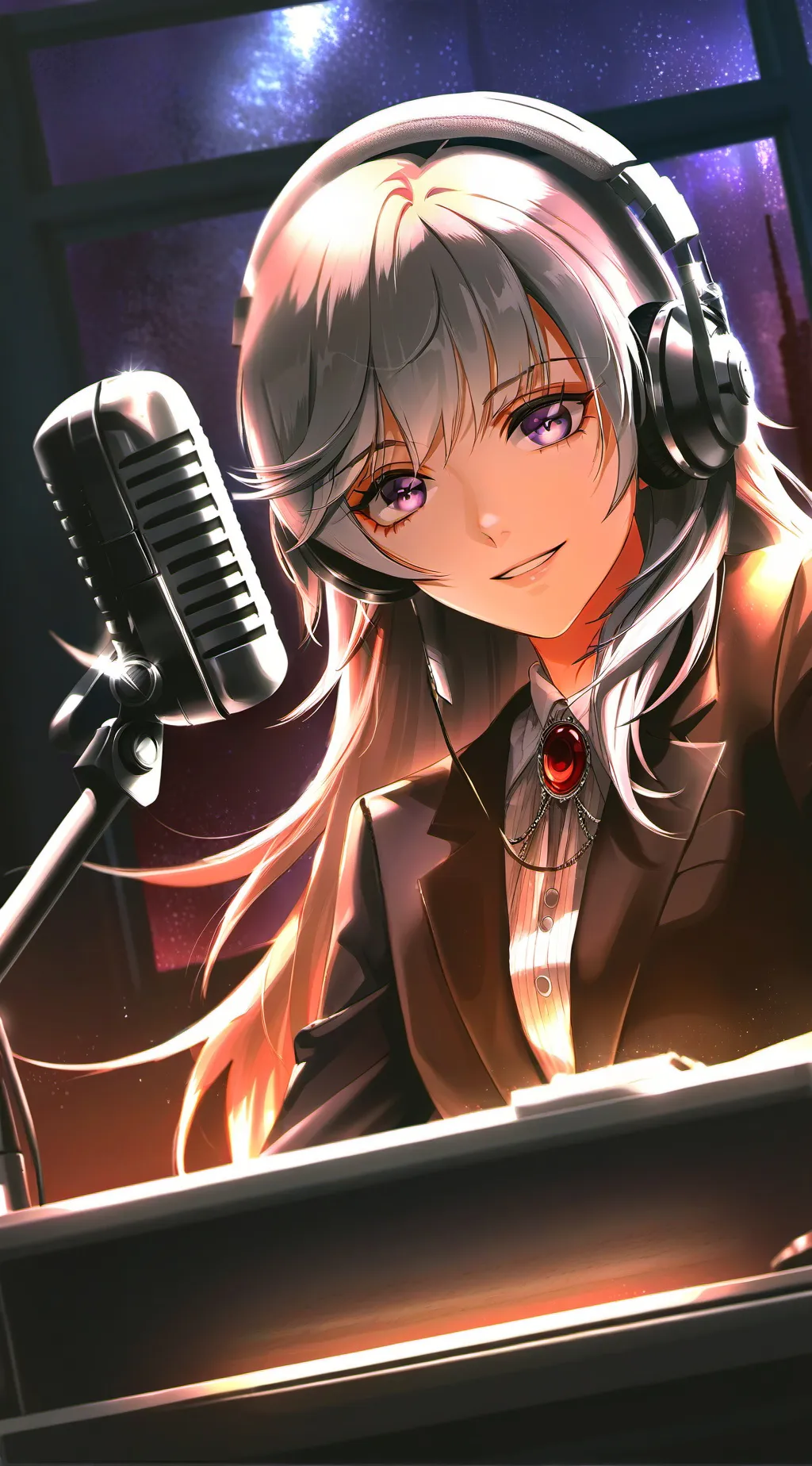 ai character: Aria background