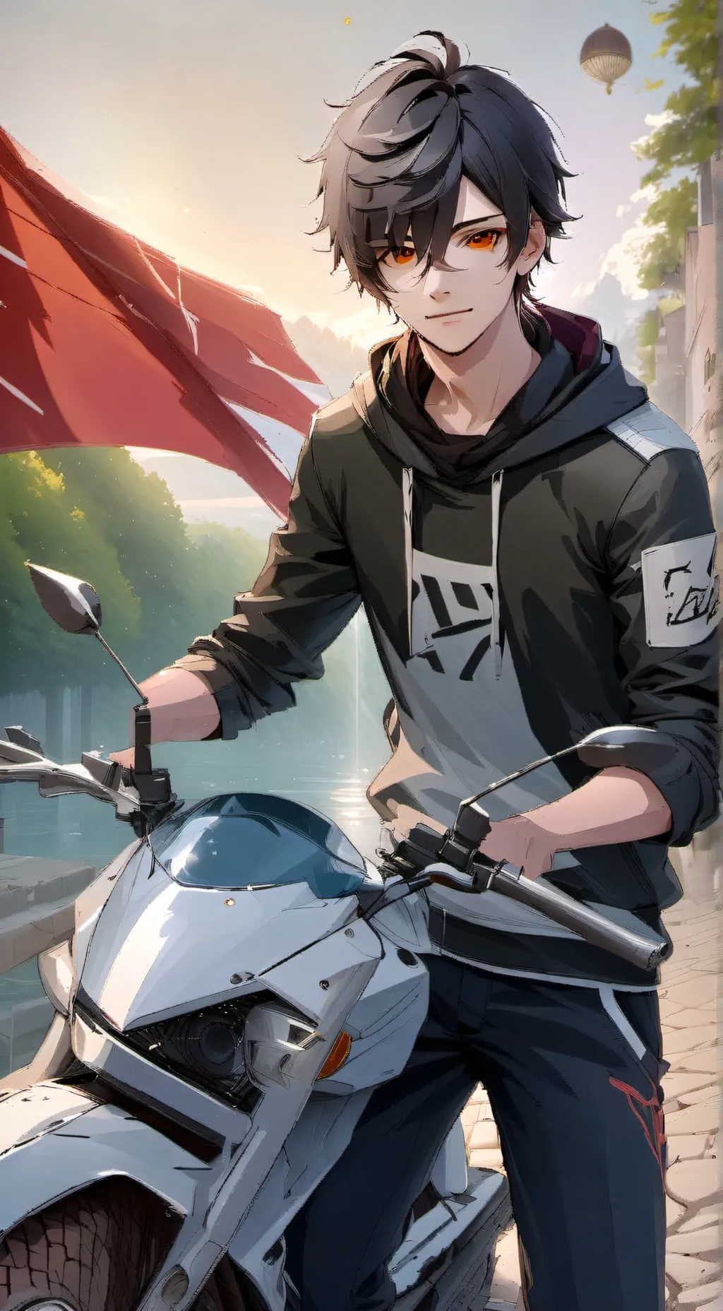 ai character: Alessandro  background