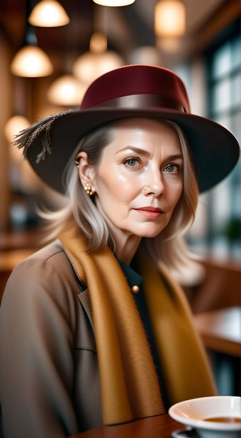 ai character: The Ruthless Reviewer background