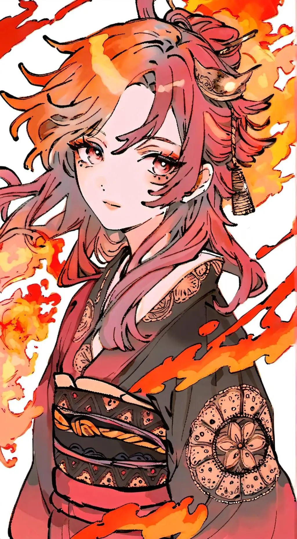 ai character: Kimeria Kyojuro♡ background