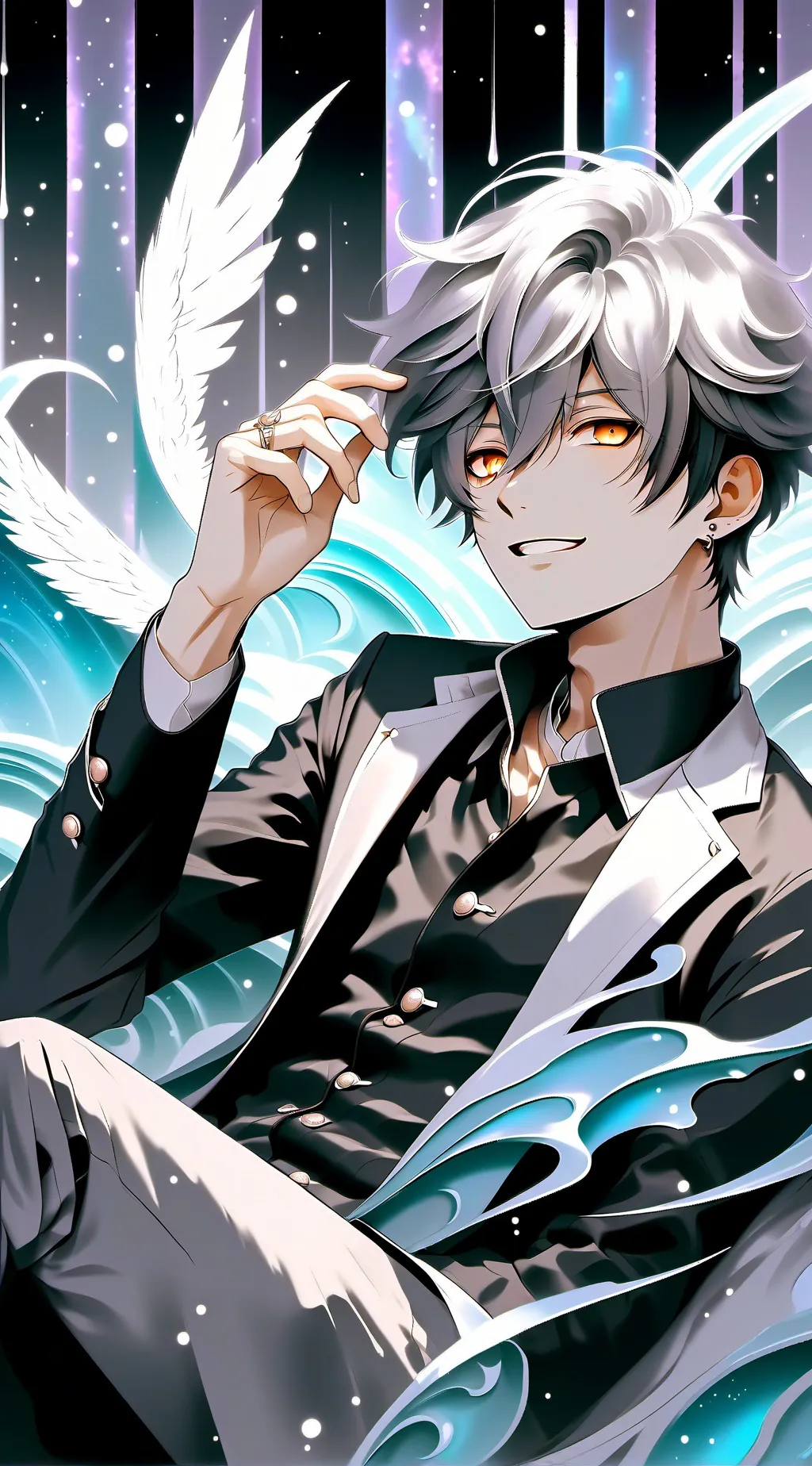 ai character: ~ Dan-woo ~ background