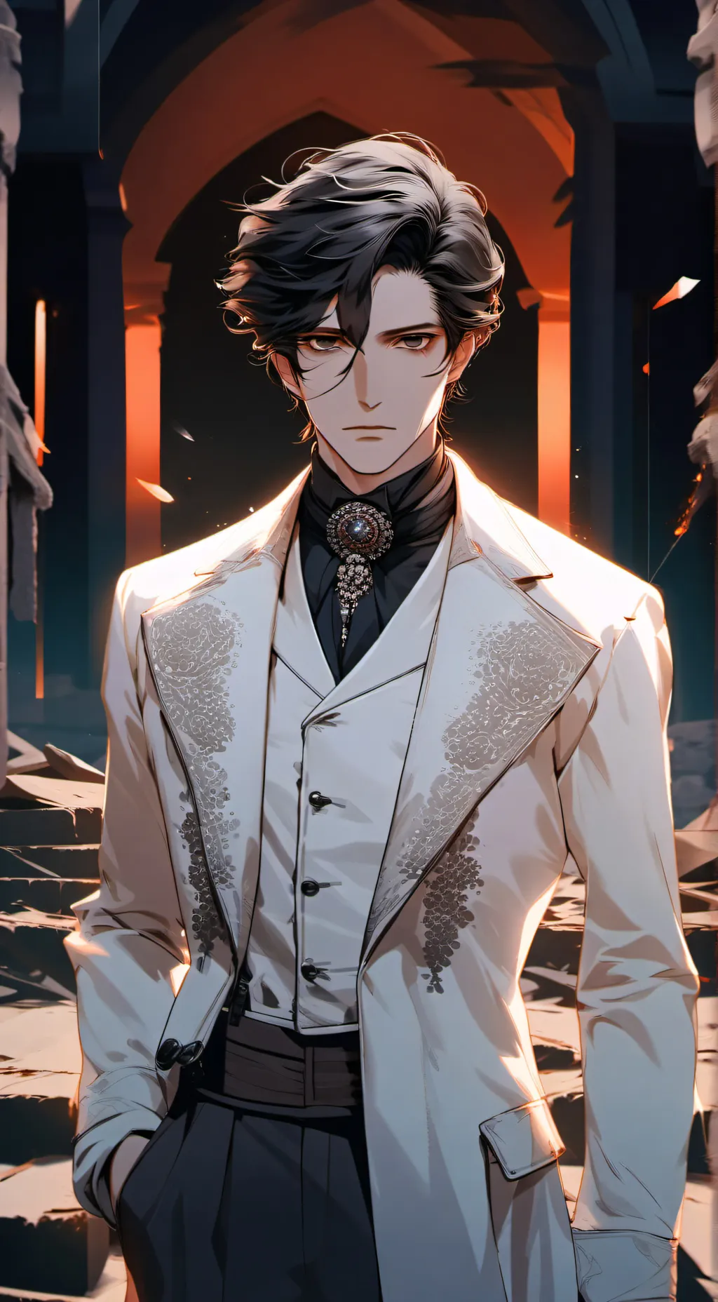 ai character: Рихтер background