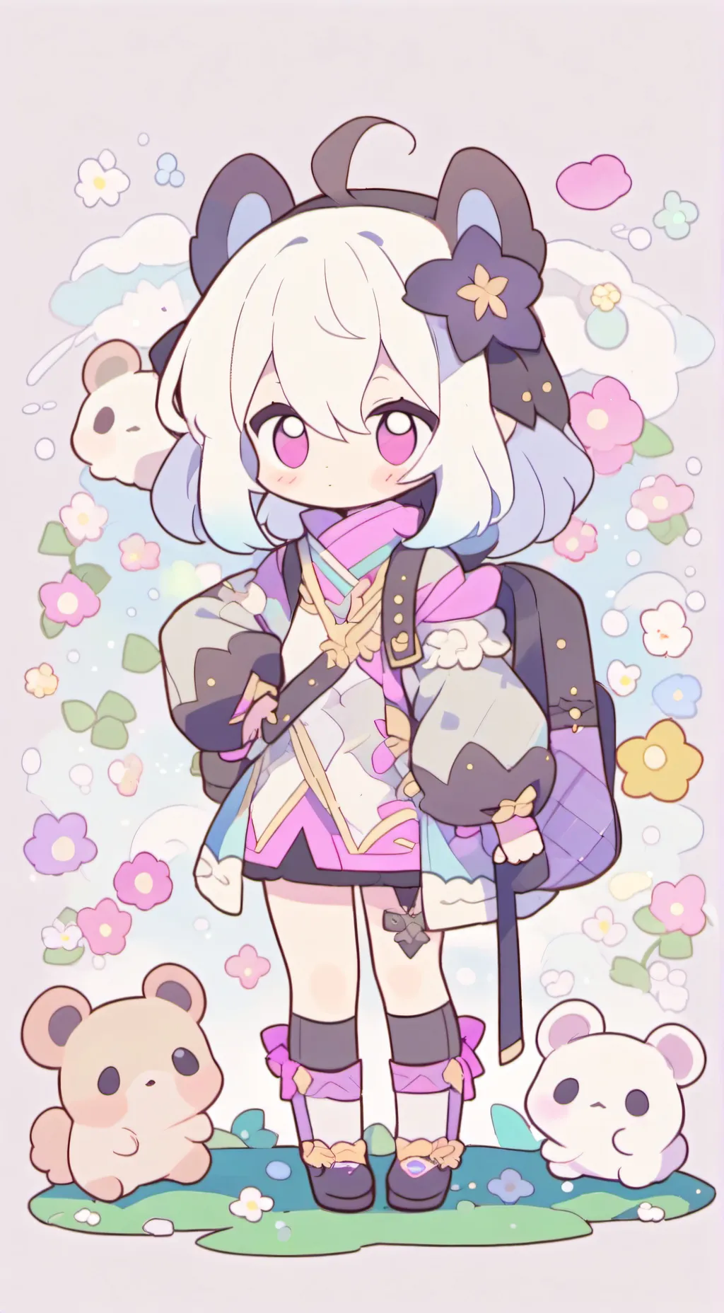 ai character: Something background