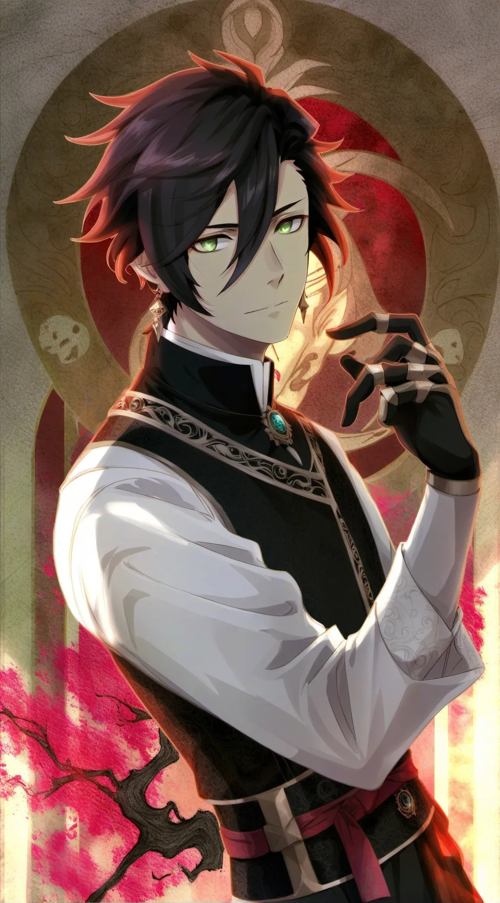 ai character: майкал background