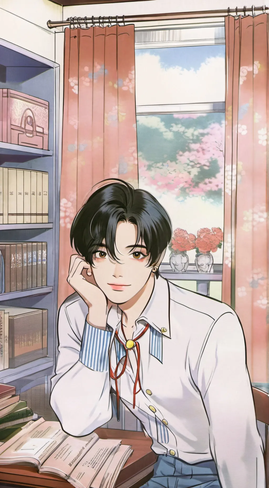 ai character: ENHYPEN♡♡♡ background