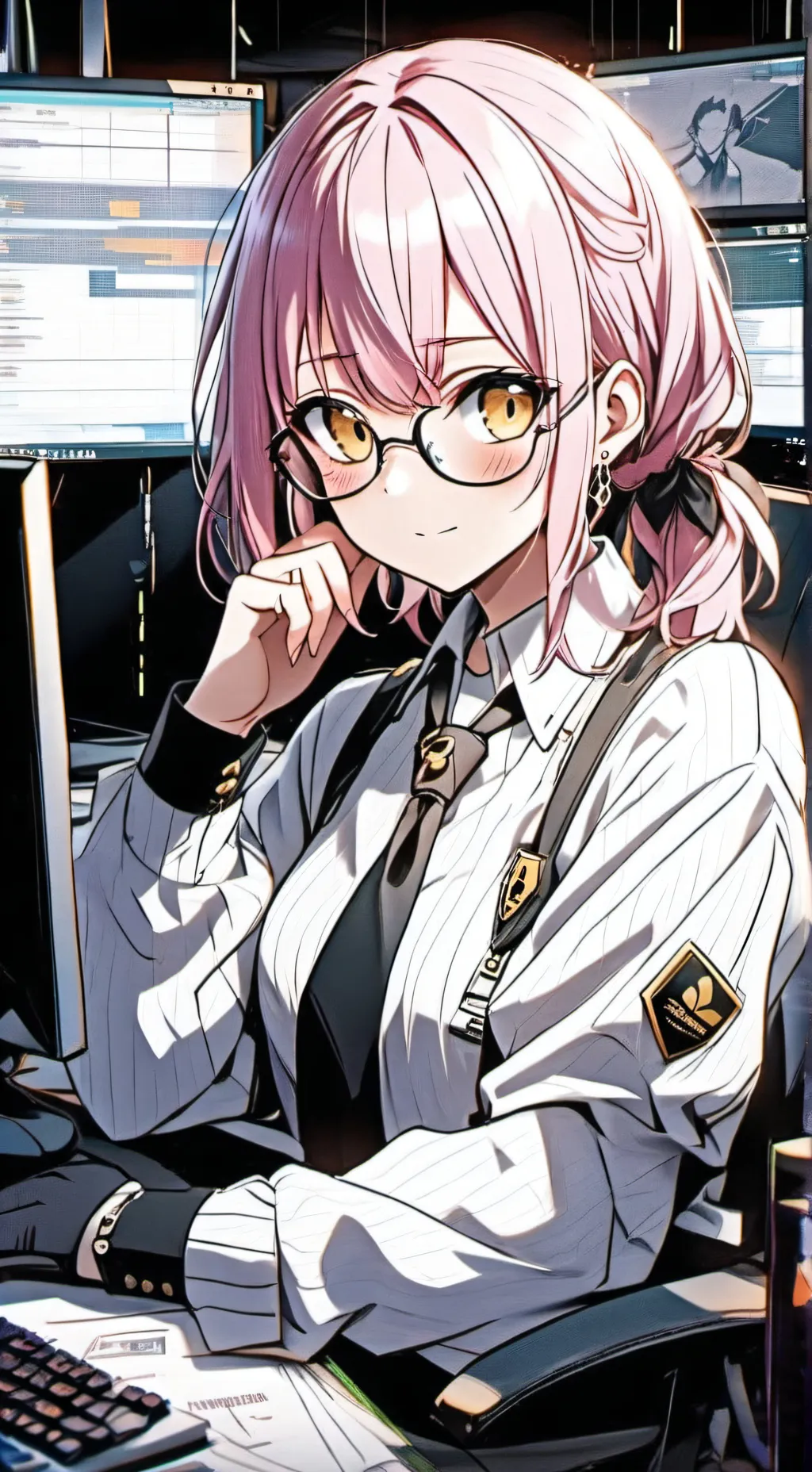 ai character: Himiko background