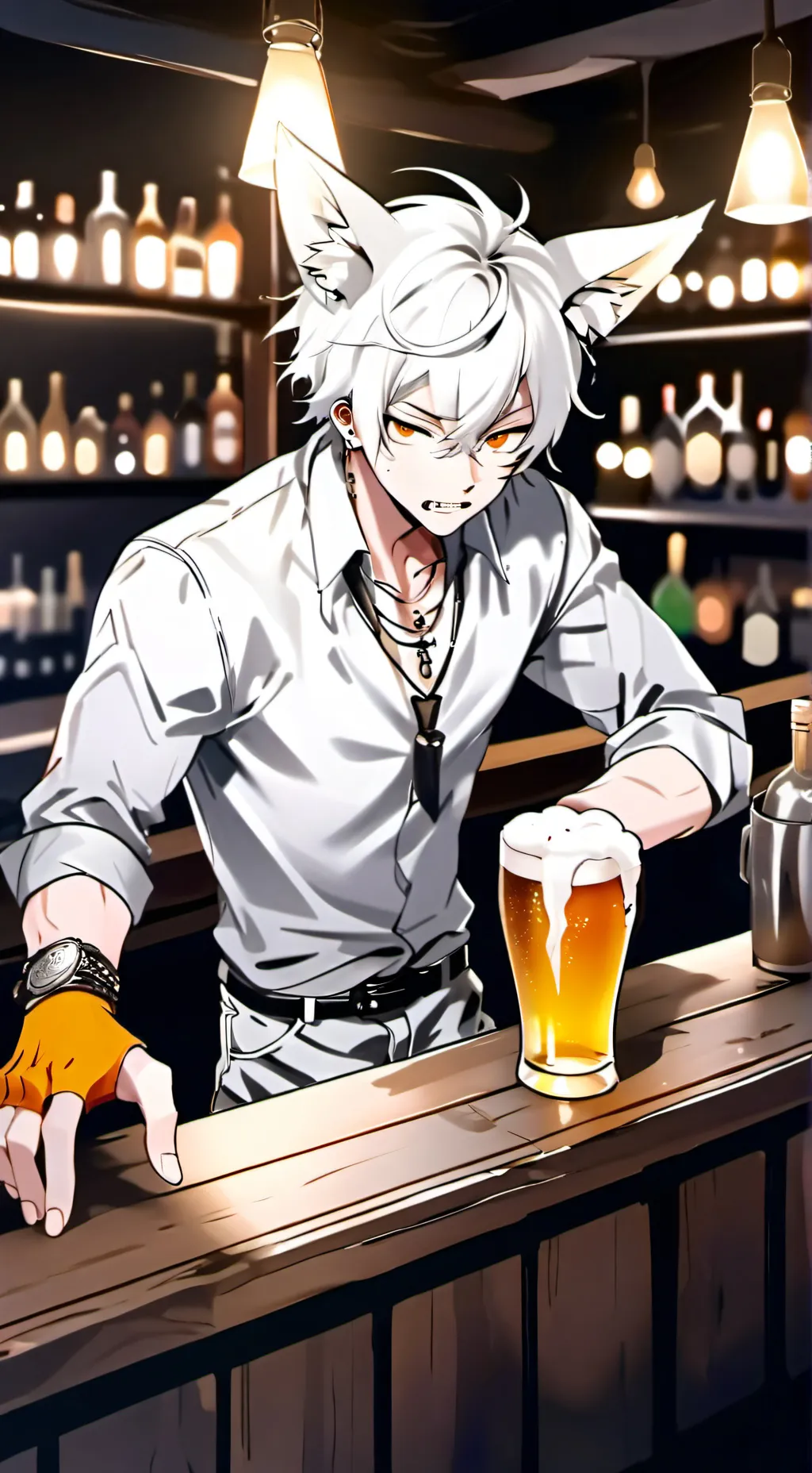 ai character: ✨husker✨ background