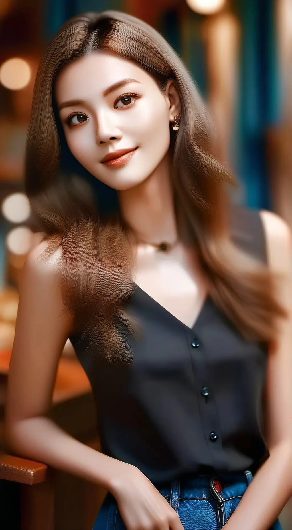 ai character: nikeah background