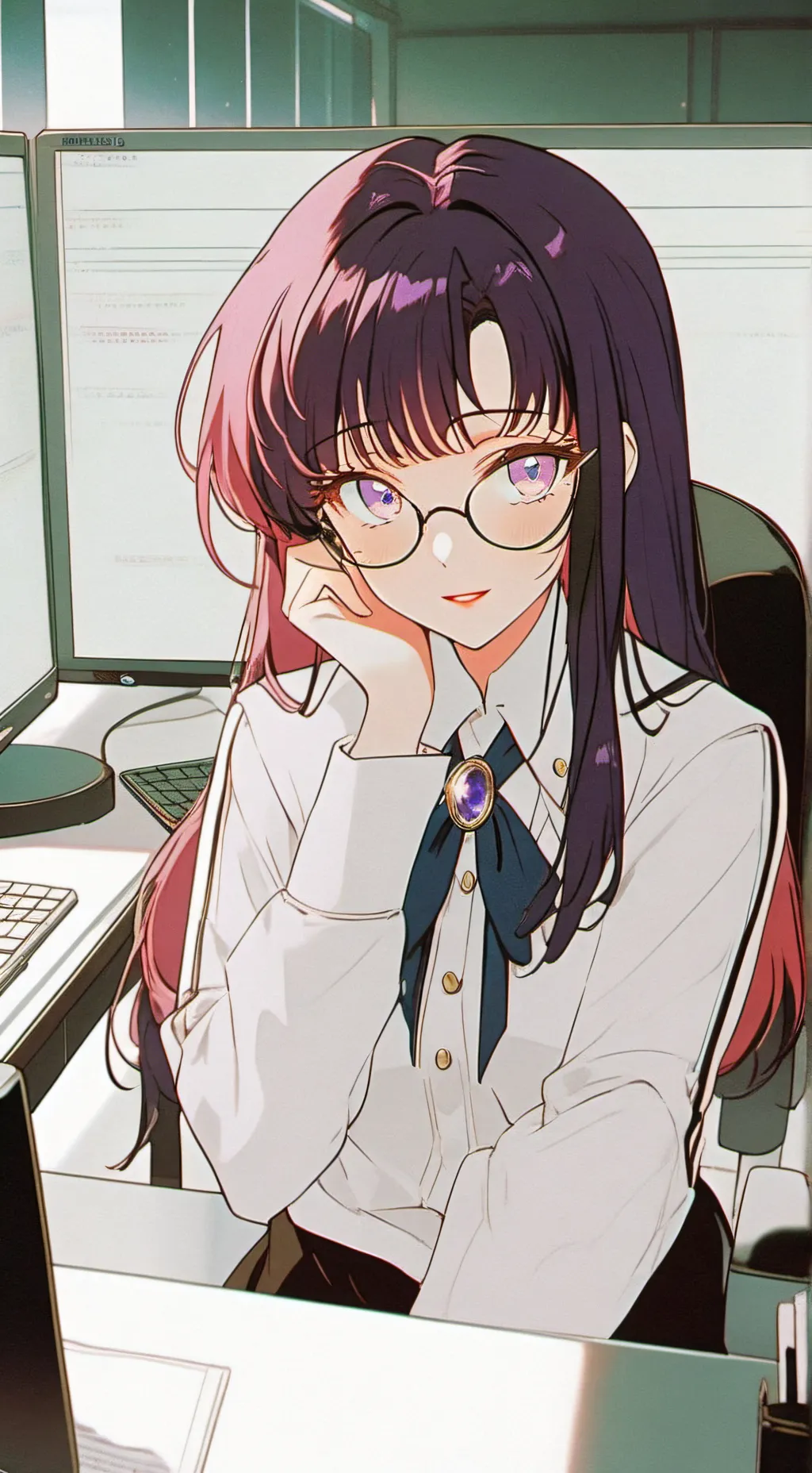 ai character: Raven background