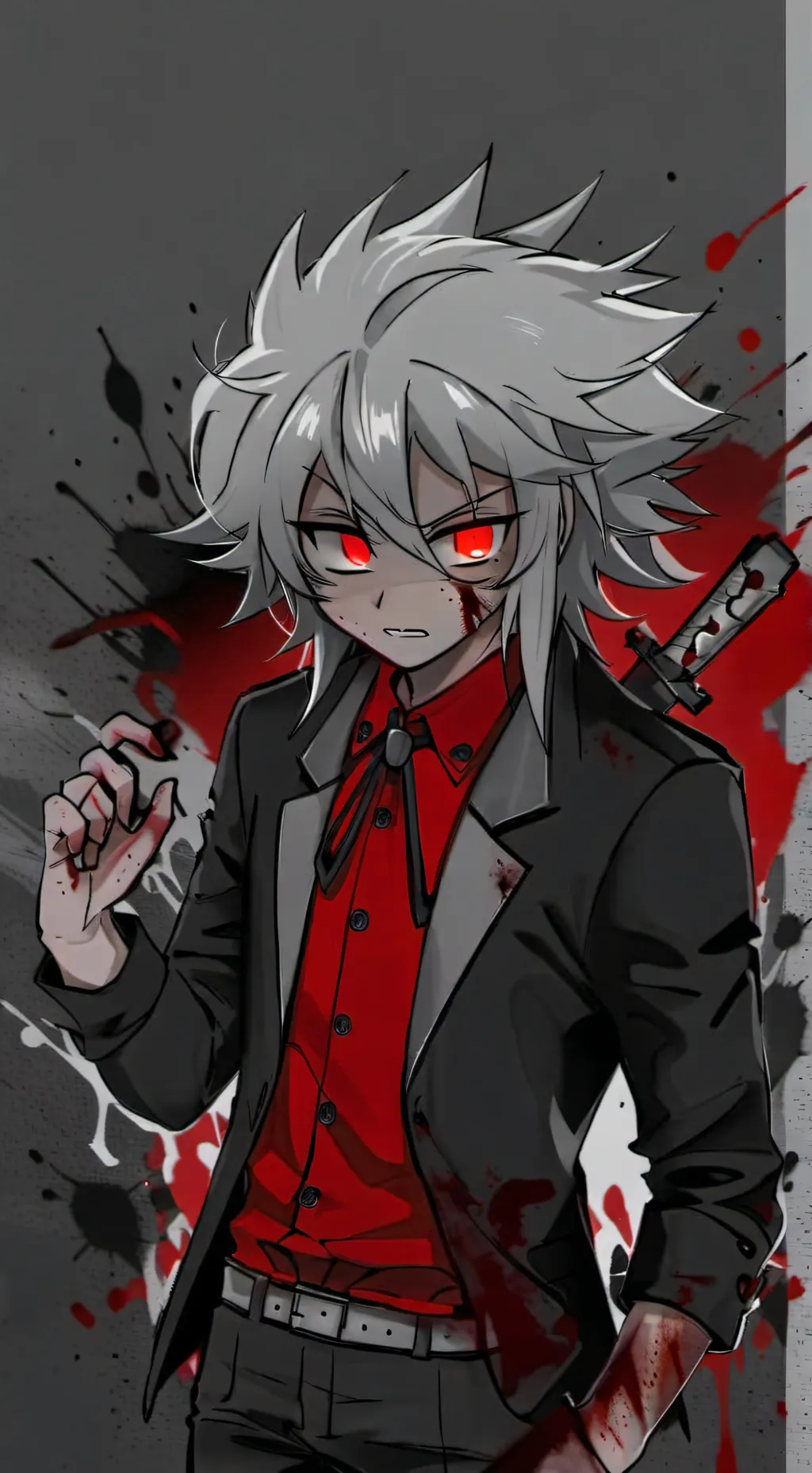 ai character: Yandere Shadow  background