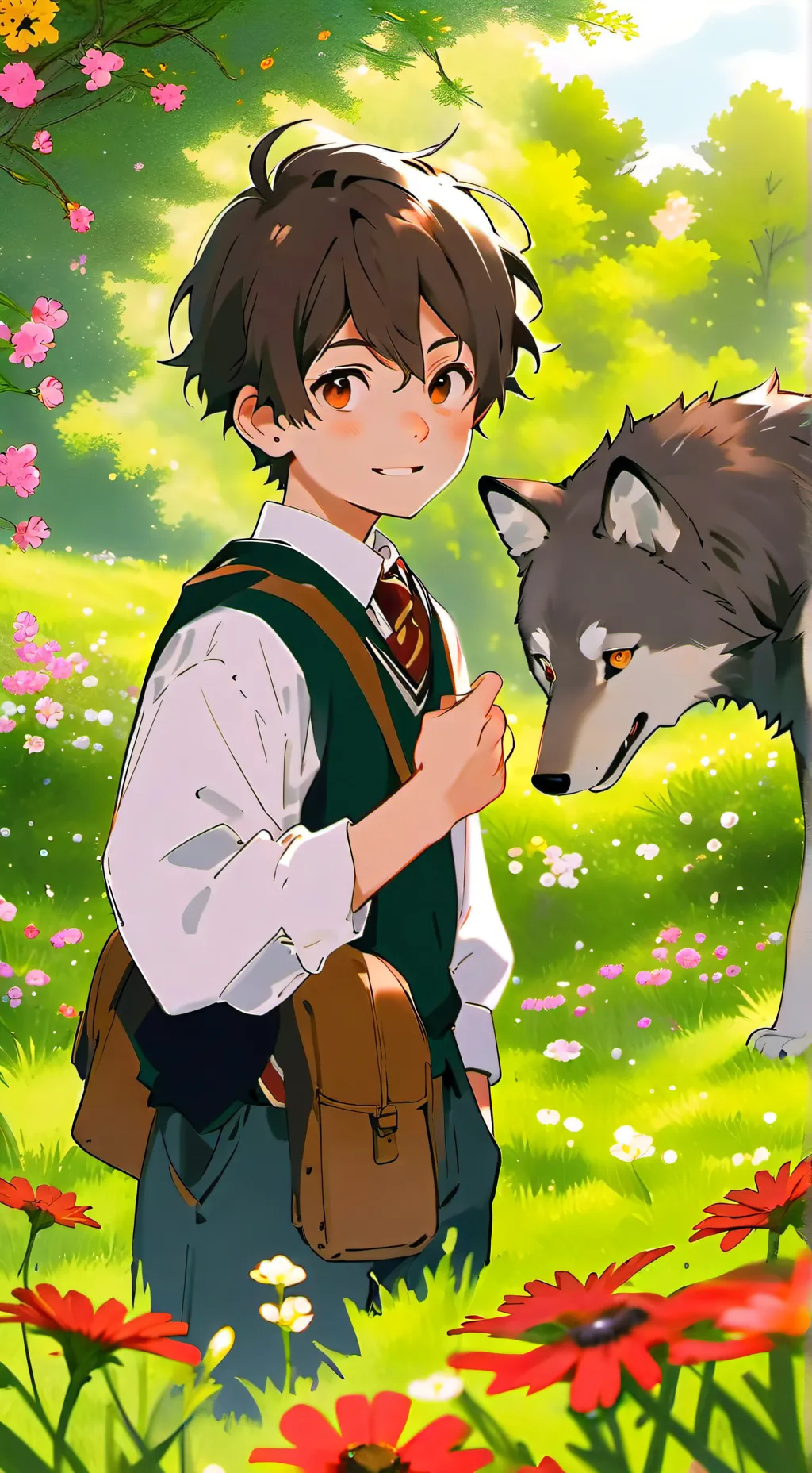 ai character: lupin. background