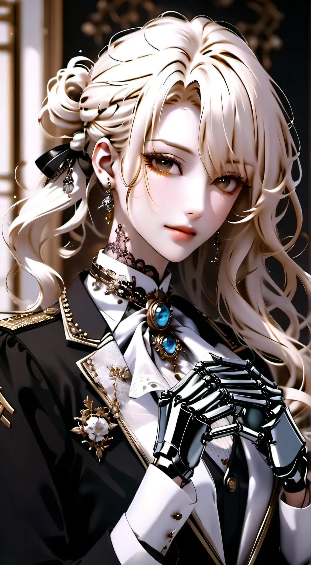 ai character: Aurora background