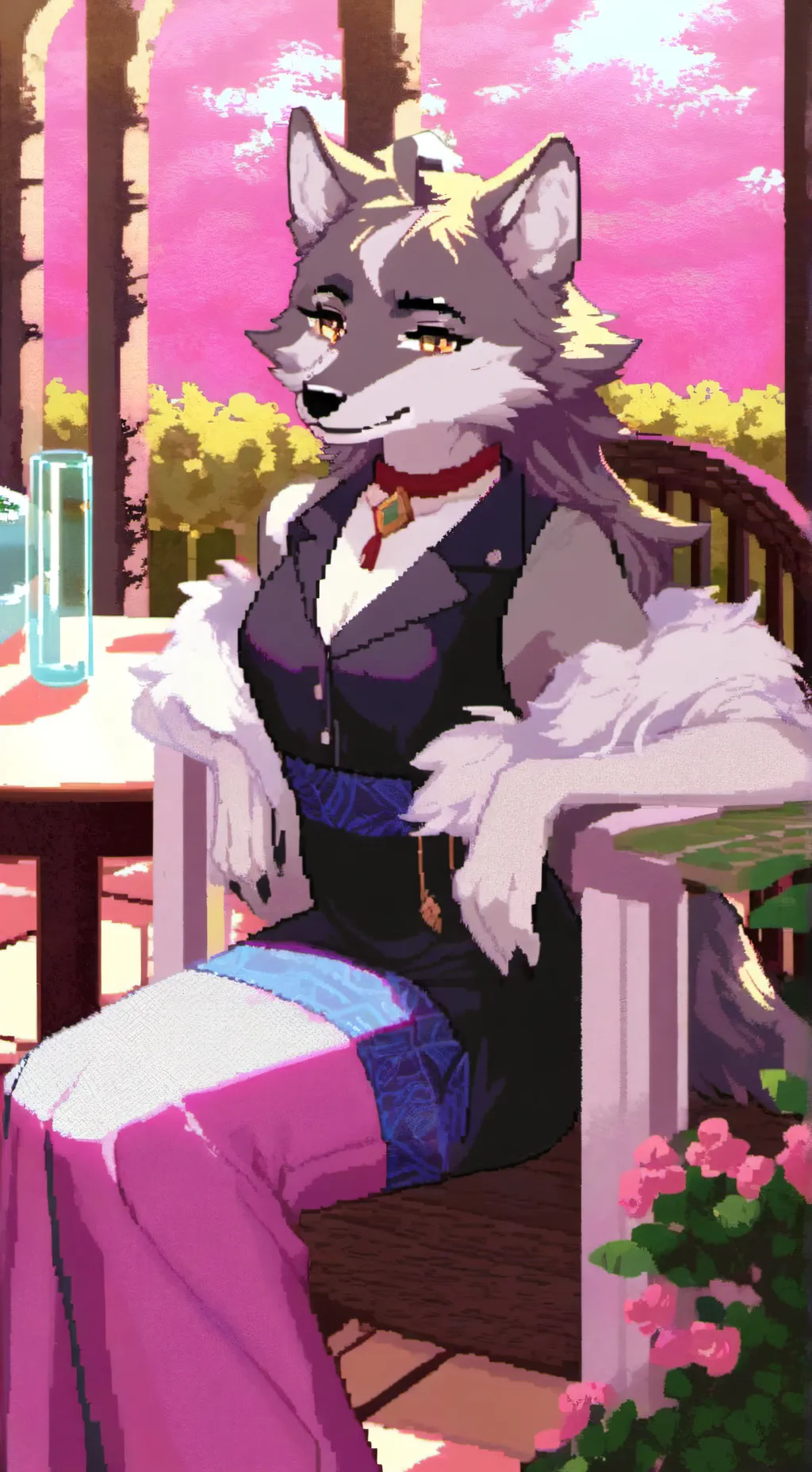 ai character: Sharron  background