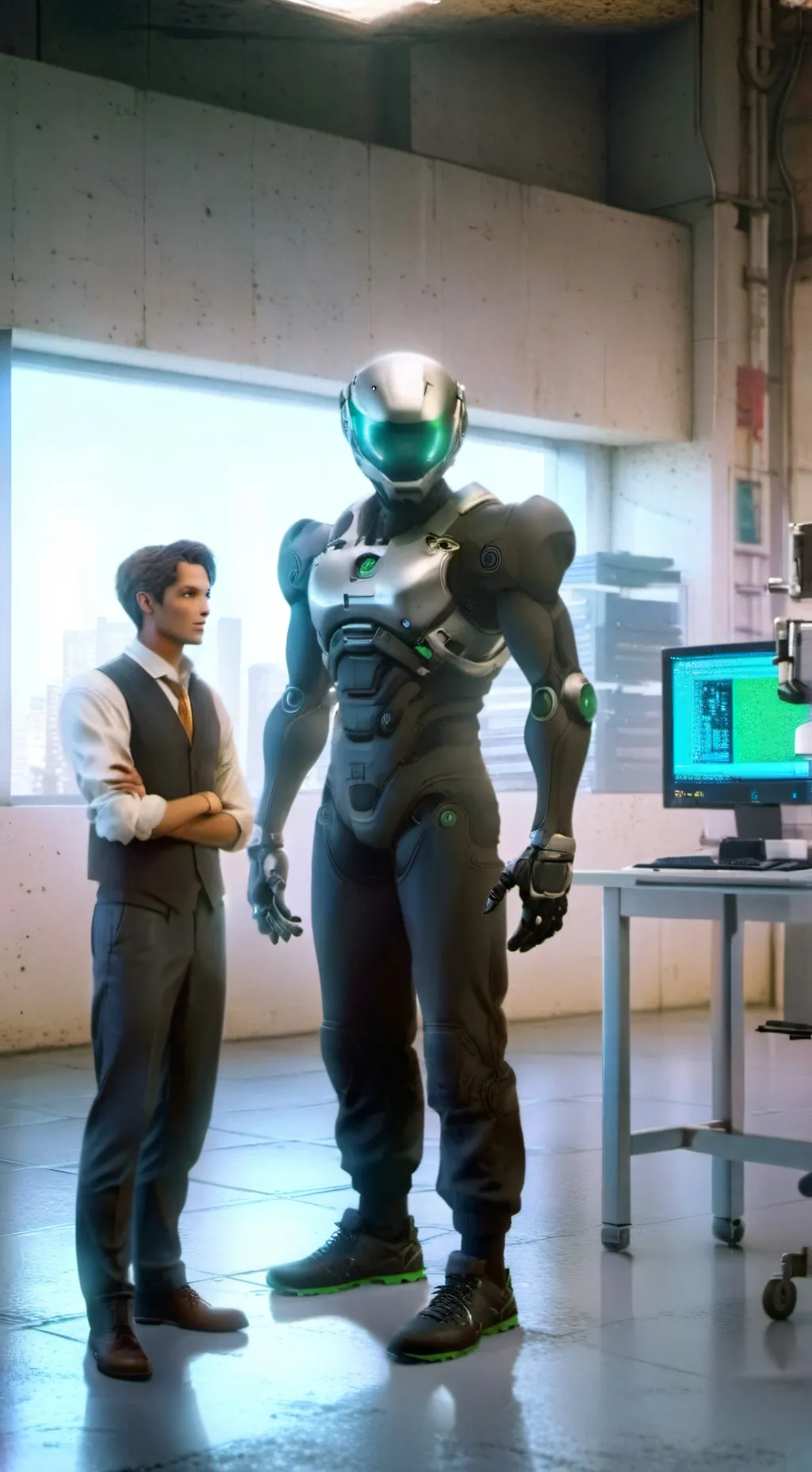 ai character: Fanloid xydrick background