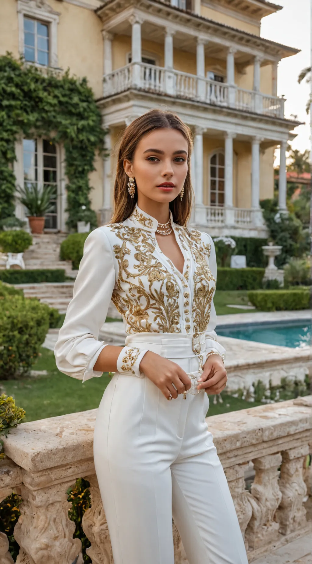 ai character: Lisa  background