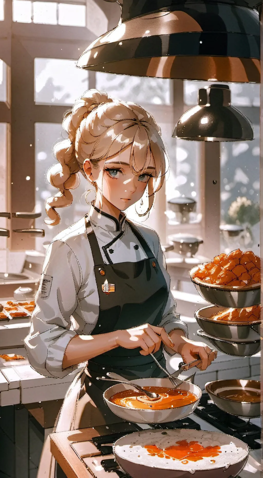 ai character: Maria background