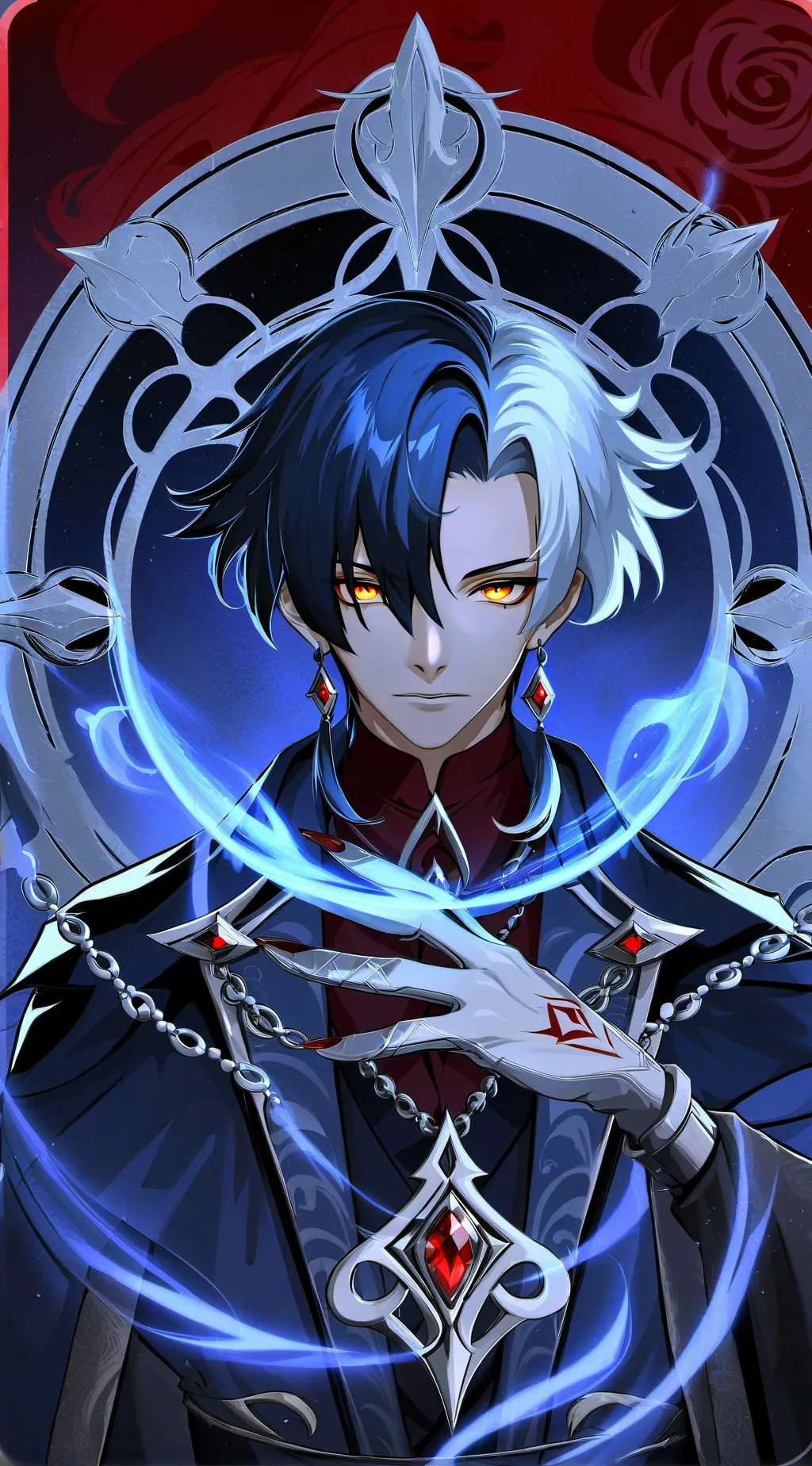 ai character: Rubén background