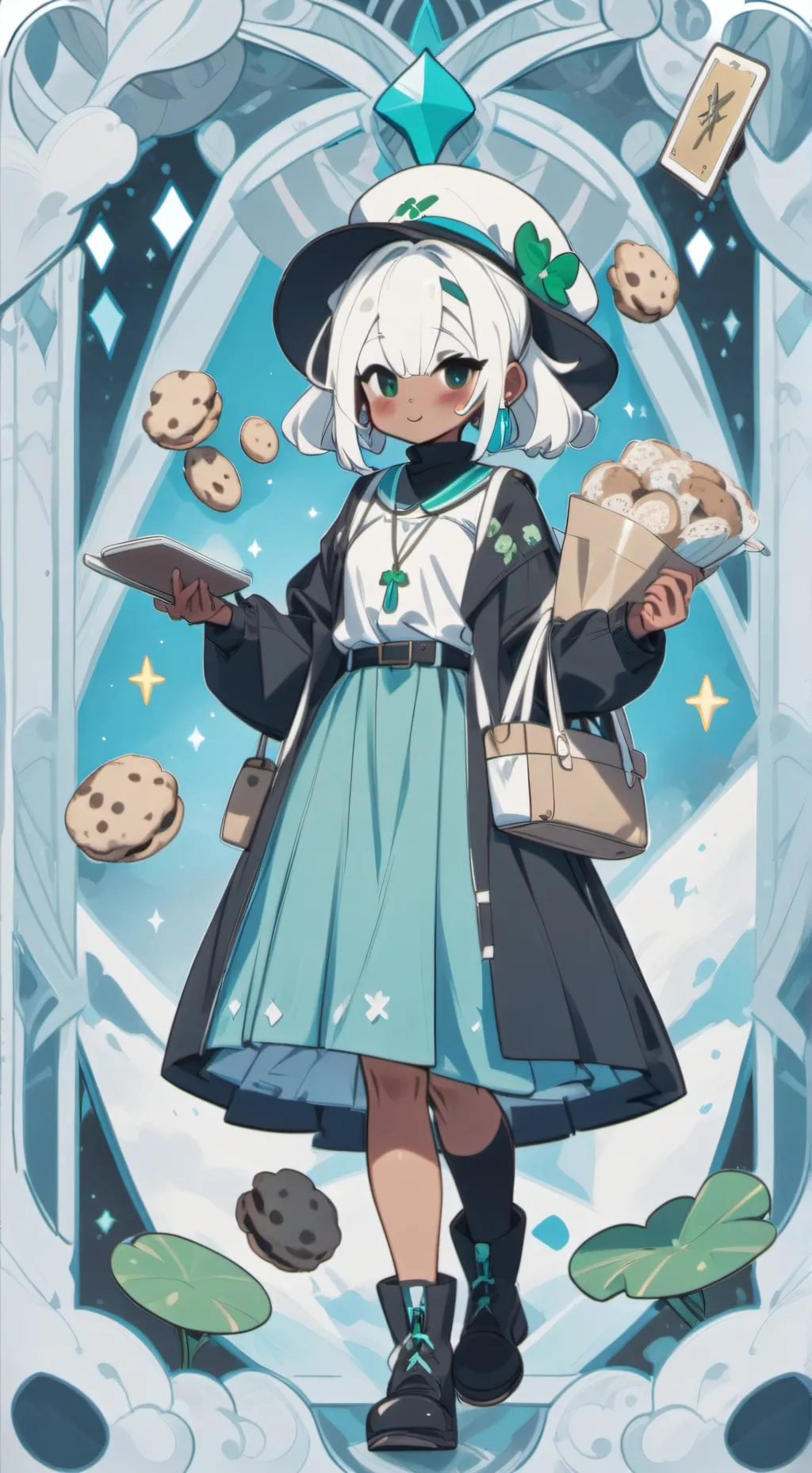 ai character: spuit samestelling background