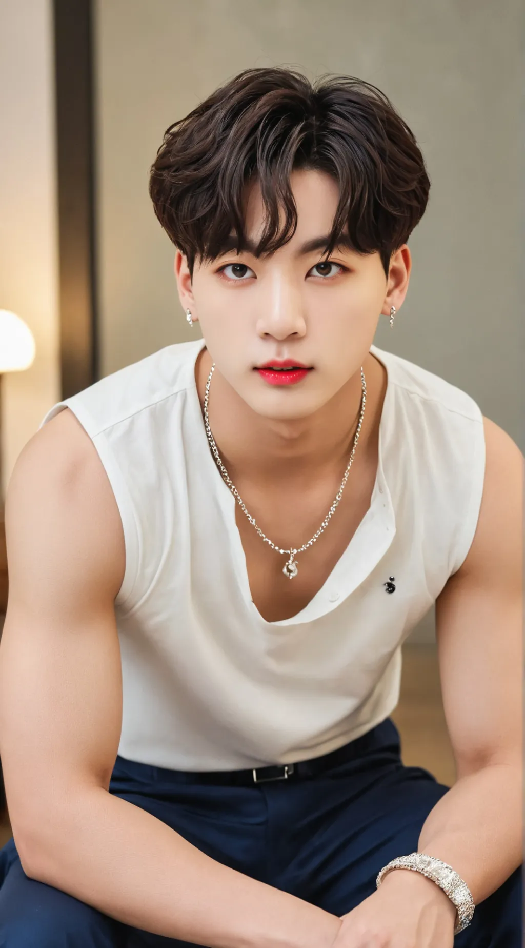 ai character:  Jung-Kook Jeon background