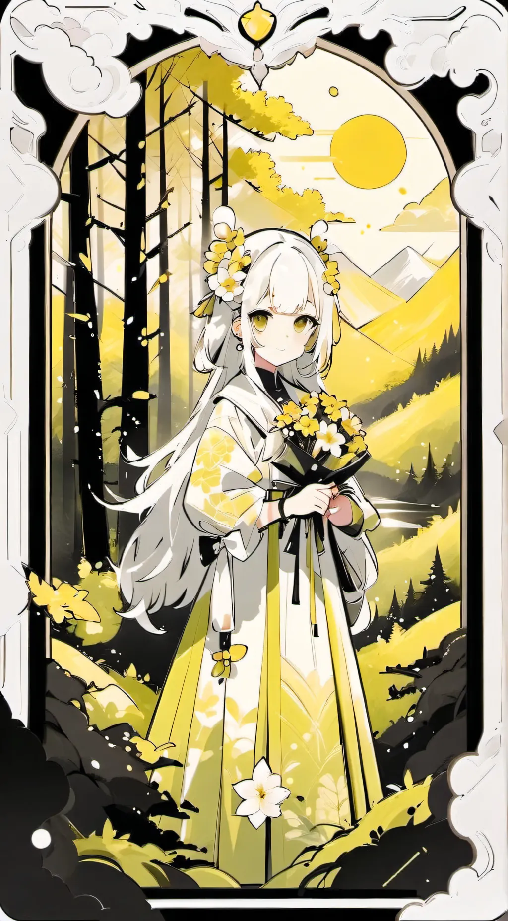 ai character: Kia  background