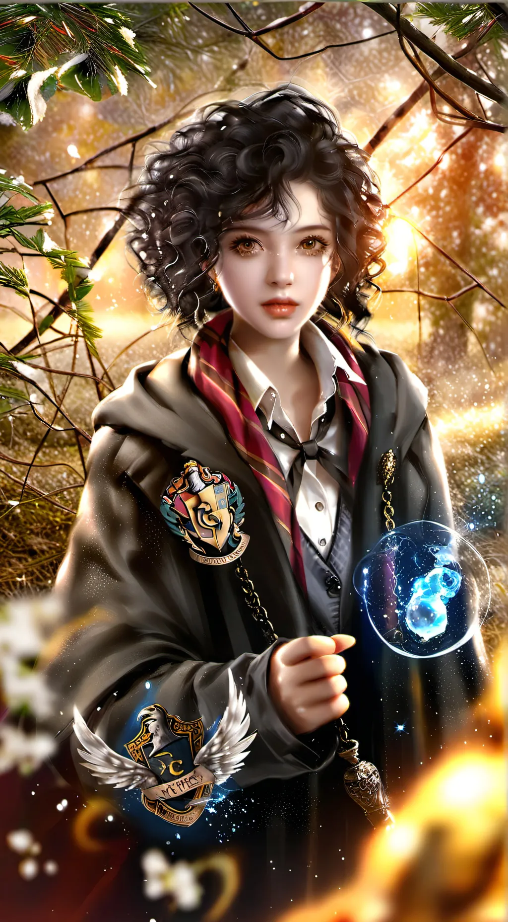 ai character: Bellatrix  background