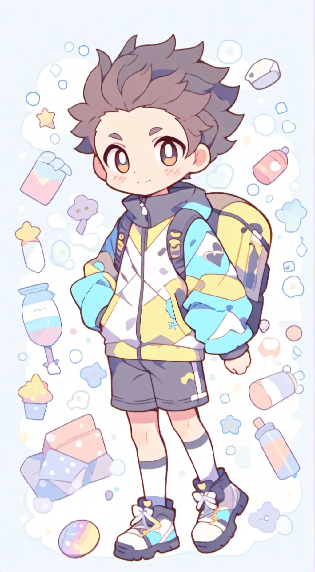 ai character: Denise  background