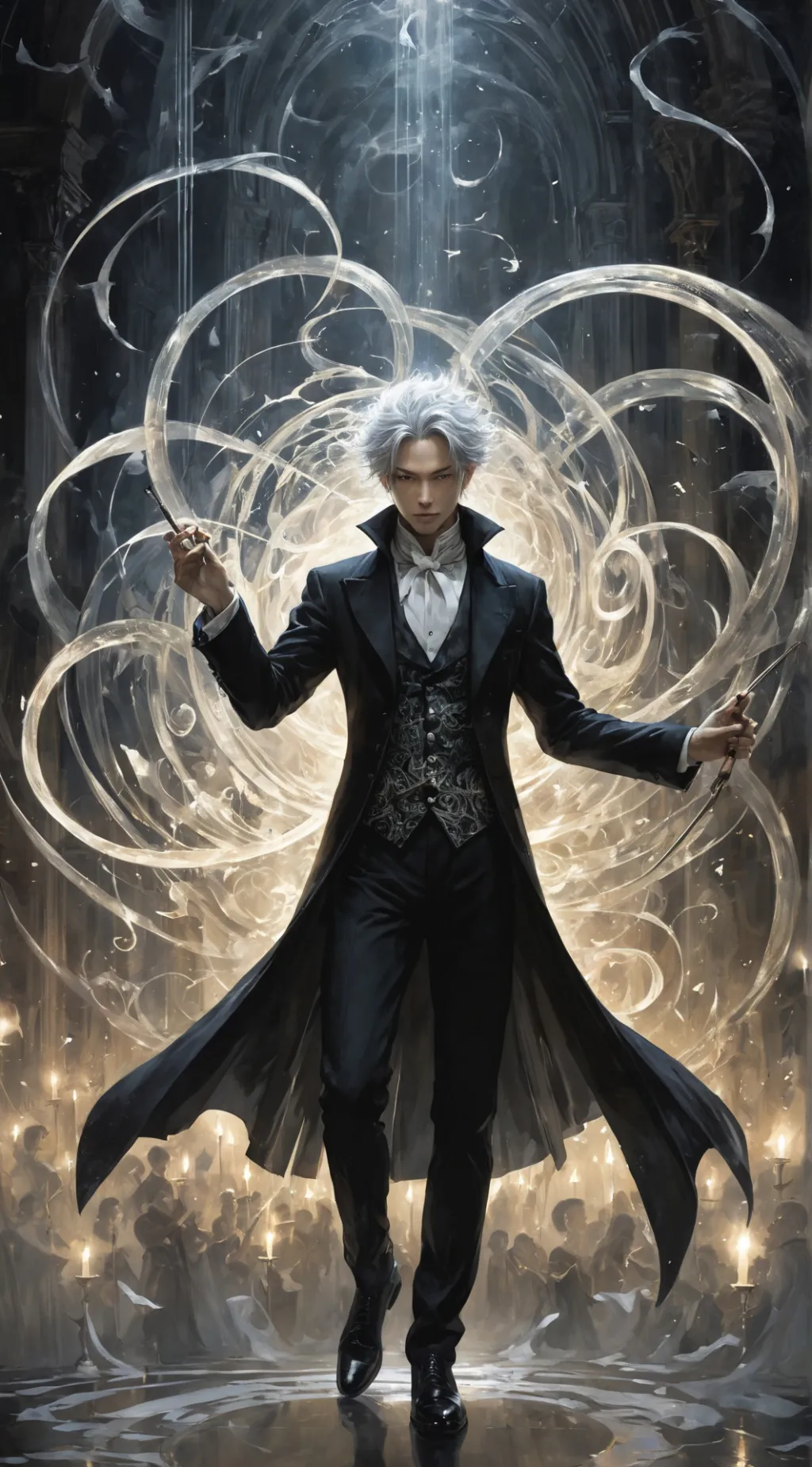 ai character: Maestro background